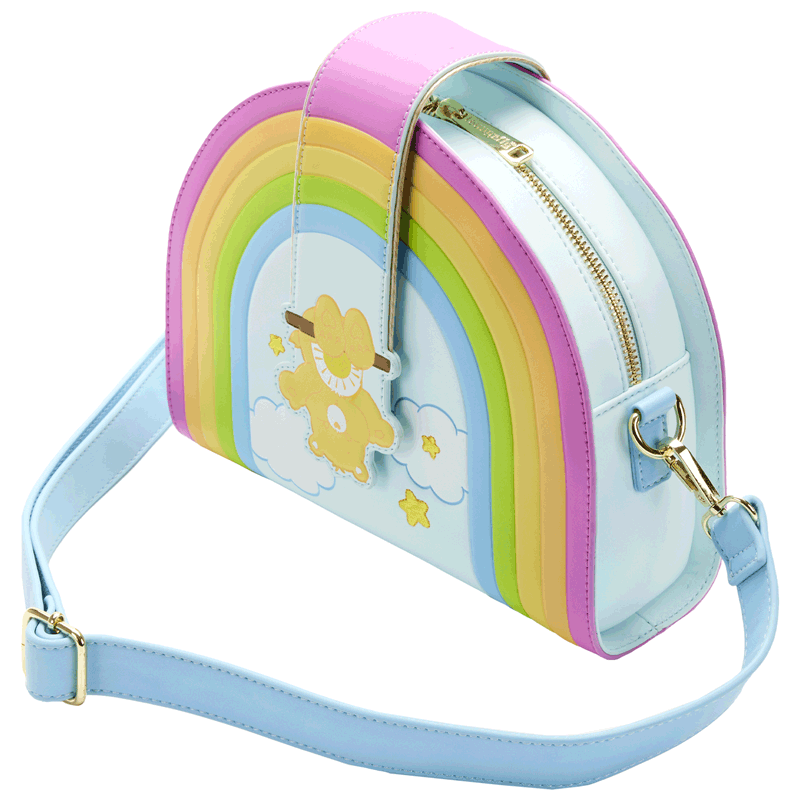 Loungefly x Care Bears Rainbow Swing Crossbody Bag - GeekCore