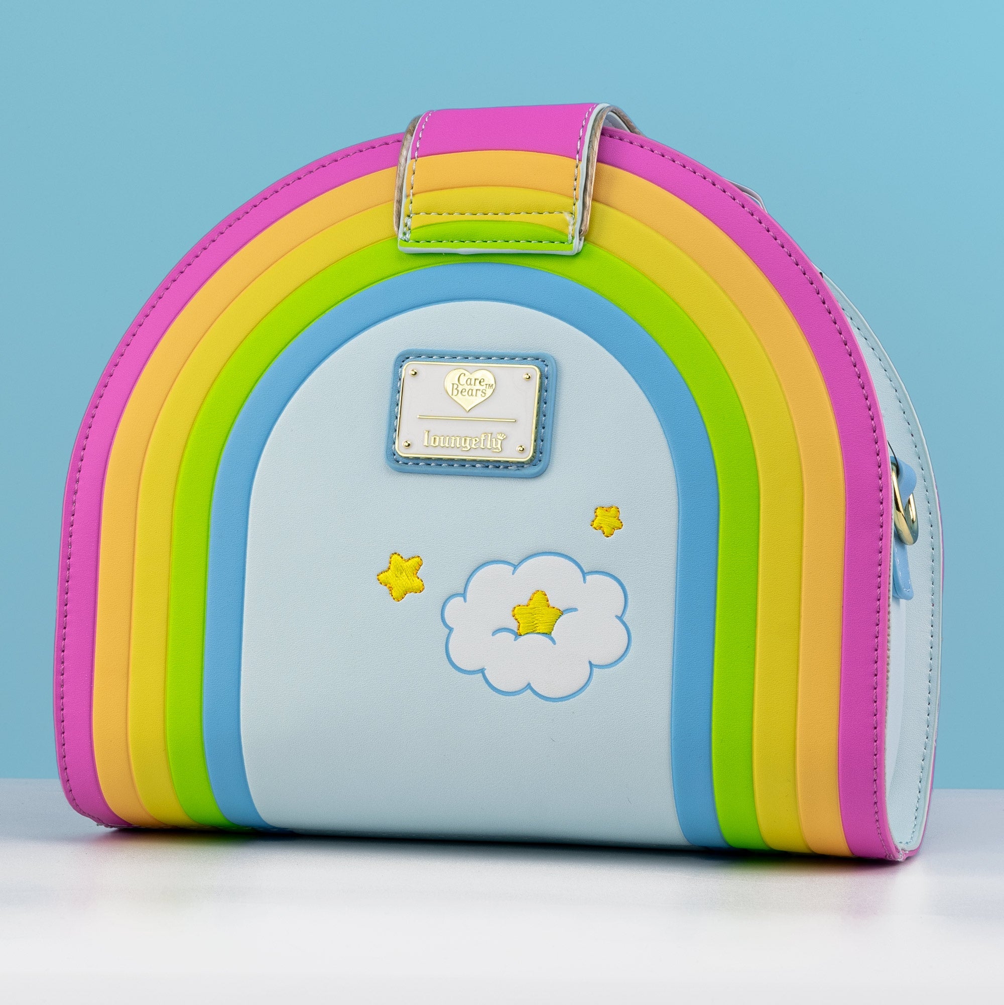 Loungefly x Care Bears Rainbow Swing Crossbody Bag - GeekCore