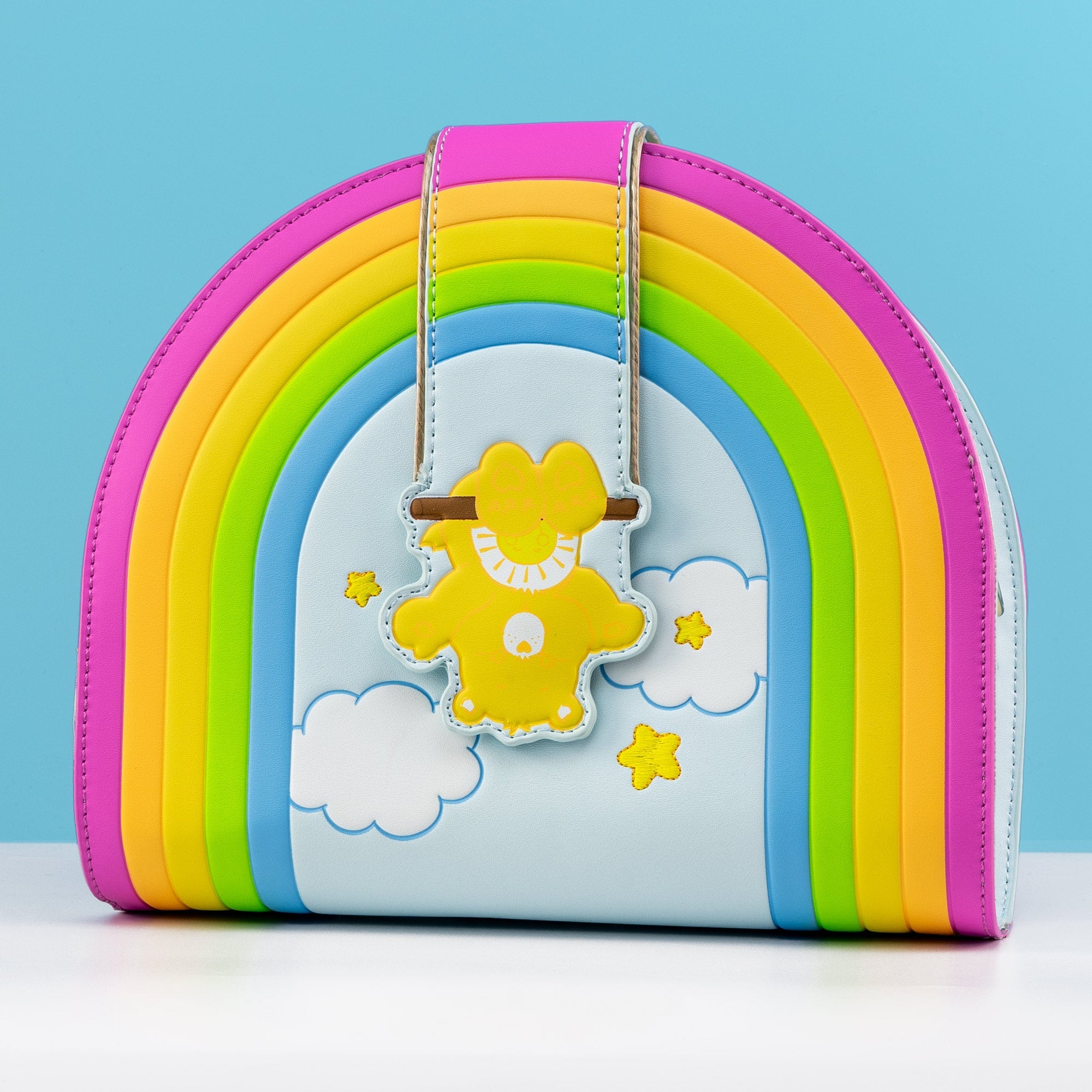 Loungefly x Care Bears Rainbow Swing Crossbody Bag - GeekCore