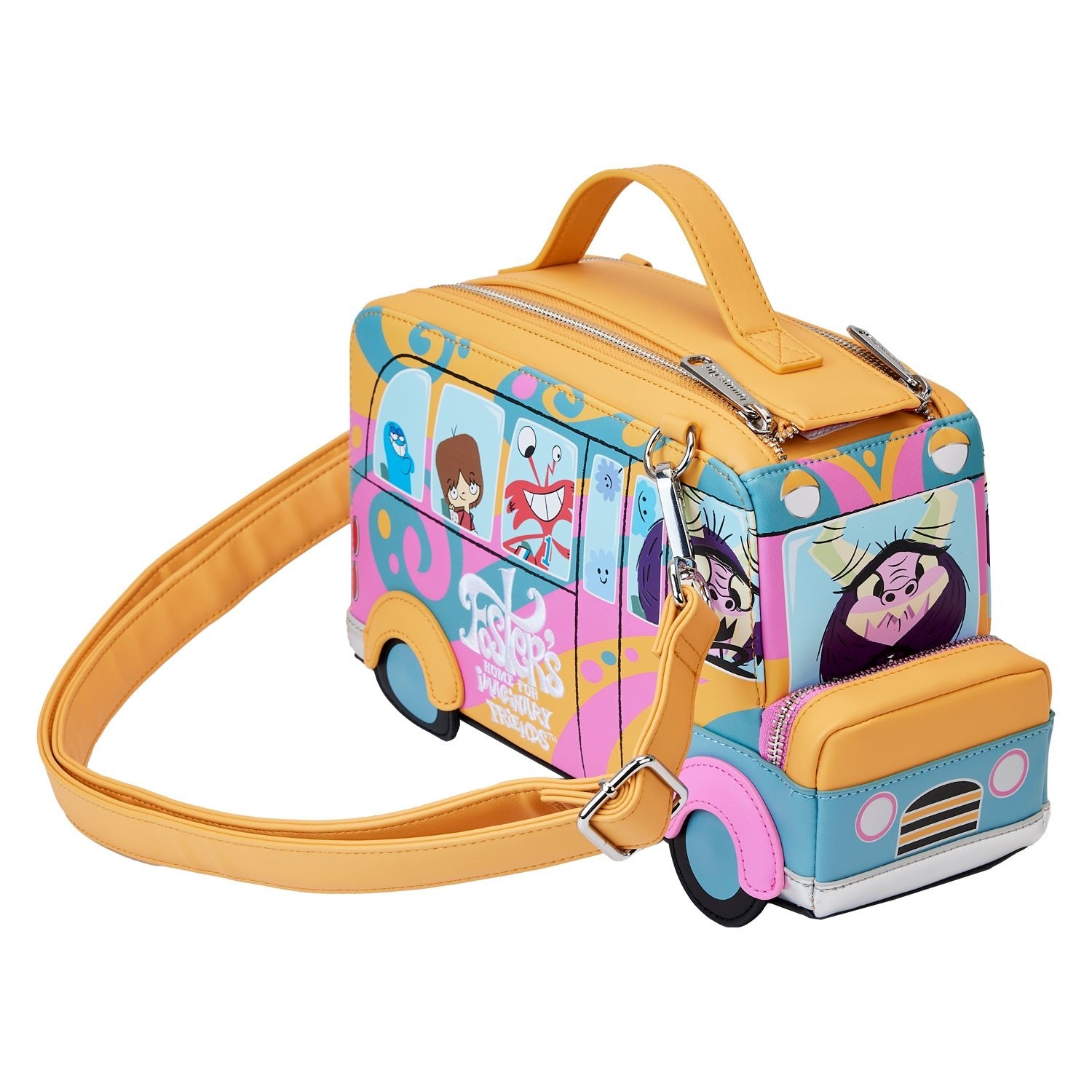 Loungefly x Cartoon Network Foster's Home For Imaginary Friends Figural Bus Crossbody Bag - GeekCore