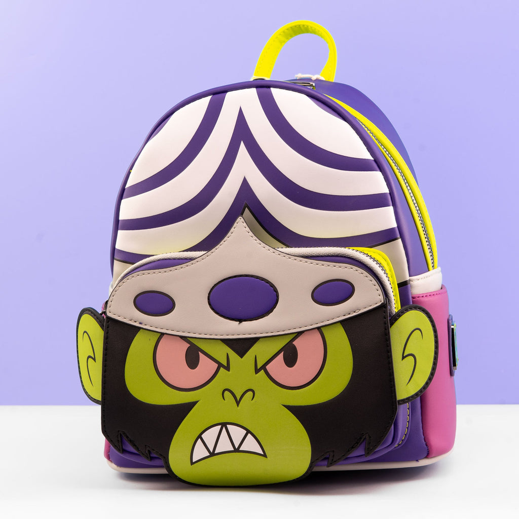 Loungefly x Cartoon Network Powerpuff Girls Mojo Jojo Cosplay Mini Backpack - GeekCore