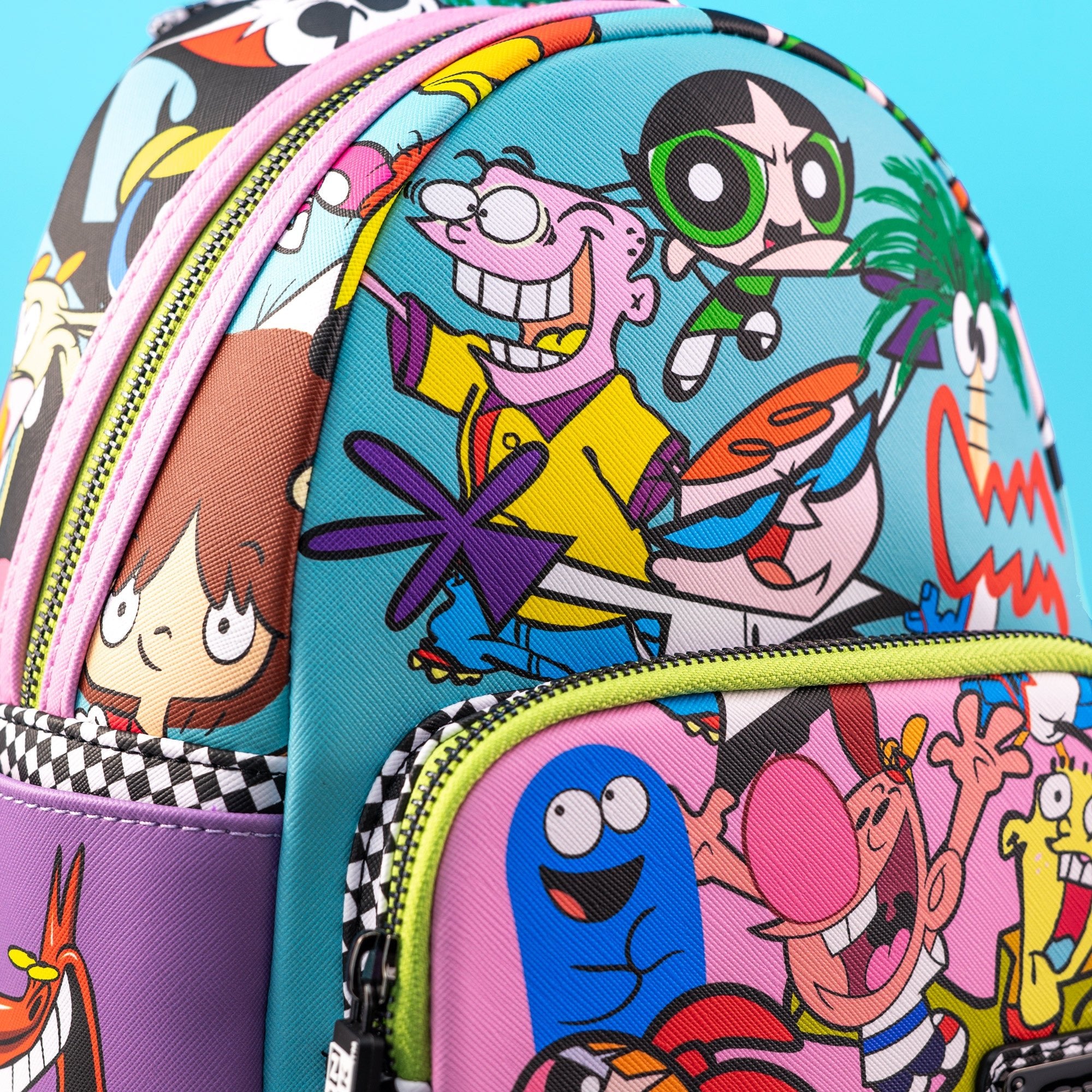 Loungefly x Cartoon Network Retro Collage Mini Backpack - GeekCore