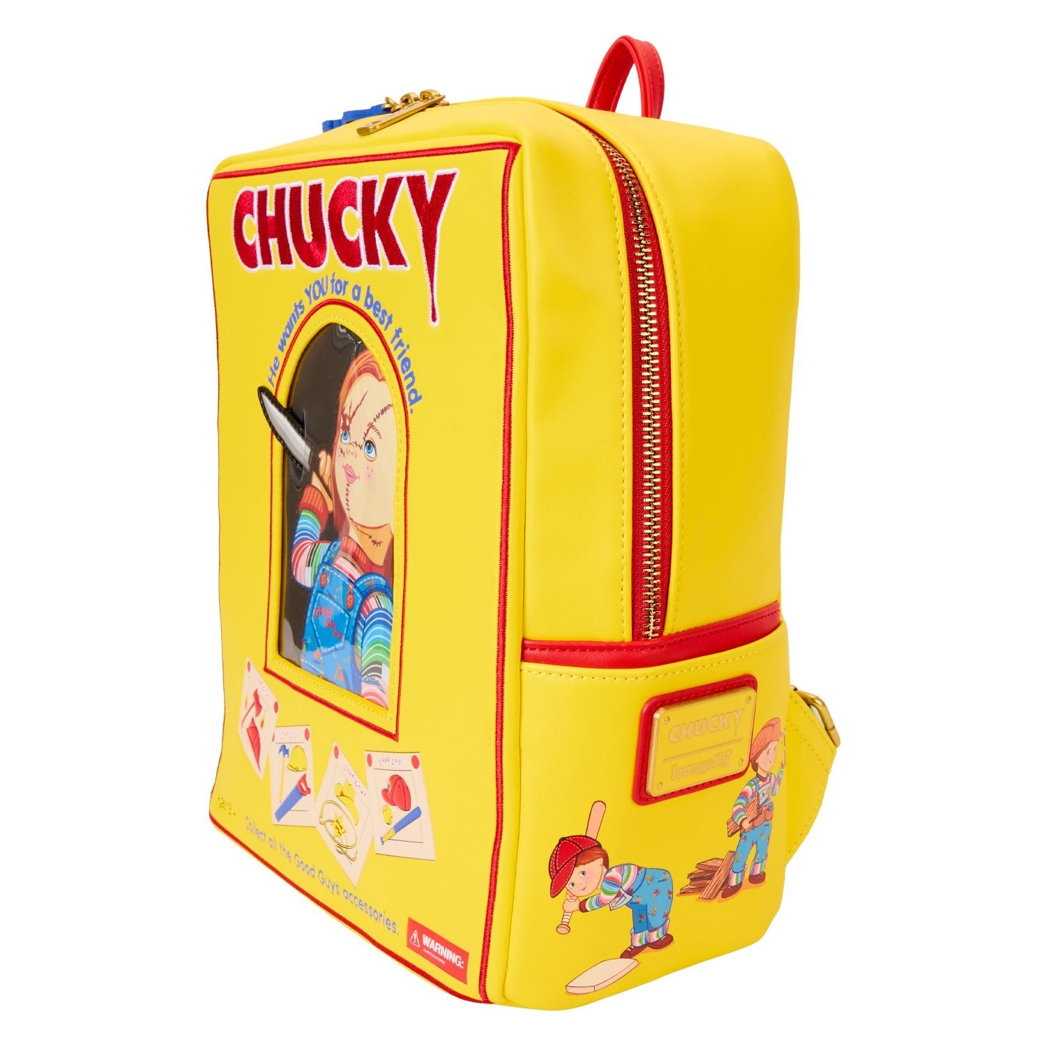 Loungefly x Childs Play Chucky Box Mini Backpack - GeekCore