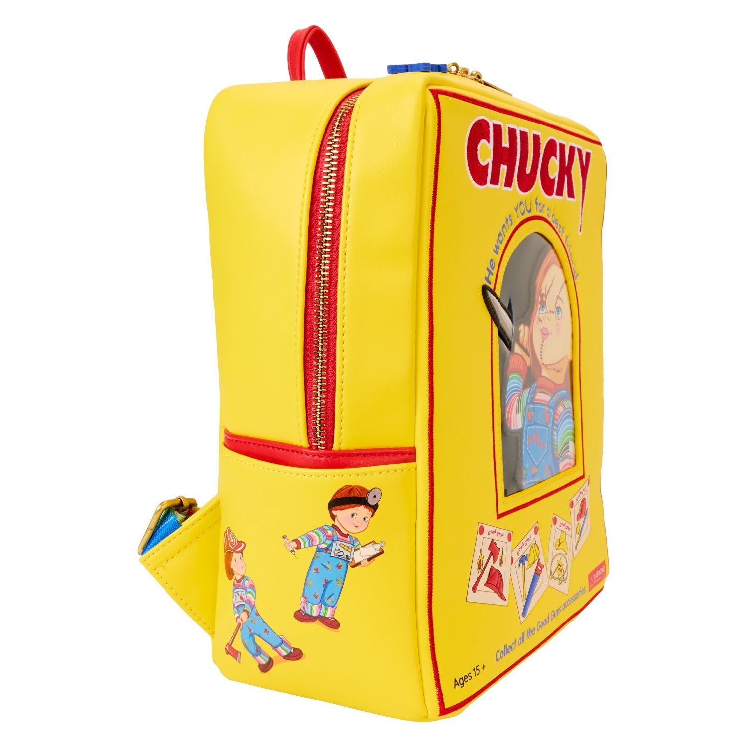 Loungefly x Childs Play Chucky Box Mini Backpack - GeekCore