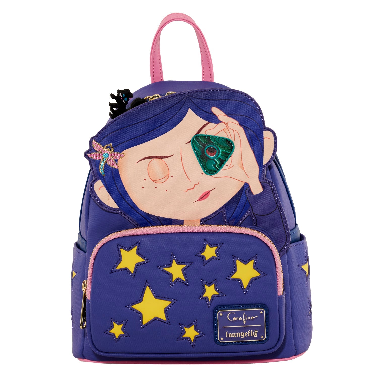 Loungefly x Coraline Stars Cosplay Mini Backpack - GeekCore