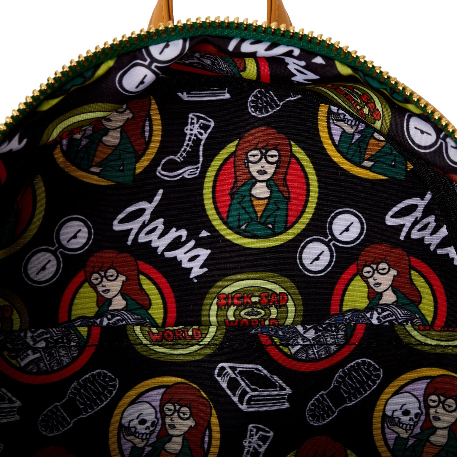 Loungefly x Daria Mini Backpack with Coin Bag - GeekCore