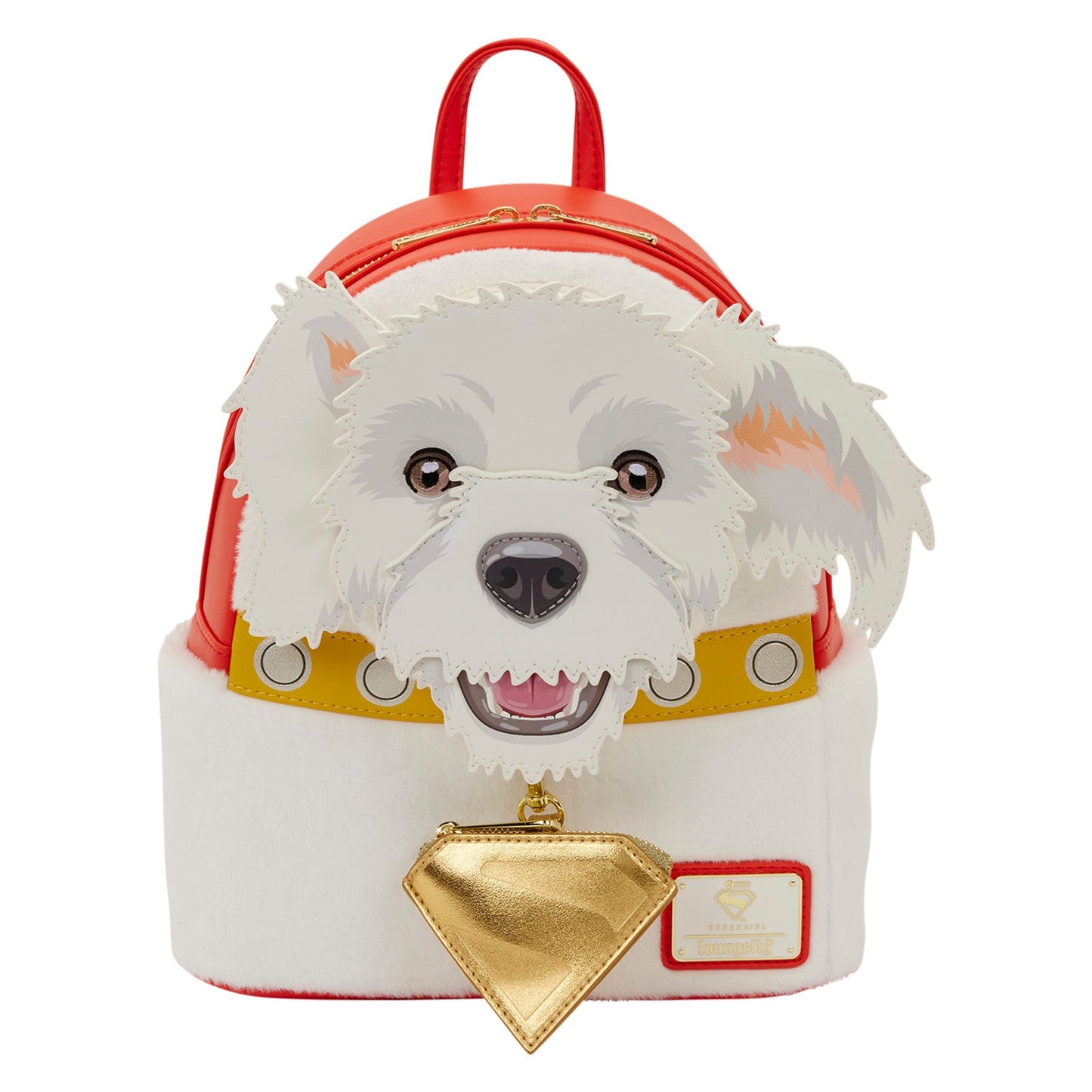 Loungefly x DC Comics Supergirl Krypto Mini Backpack - GeekCore