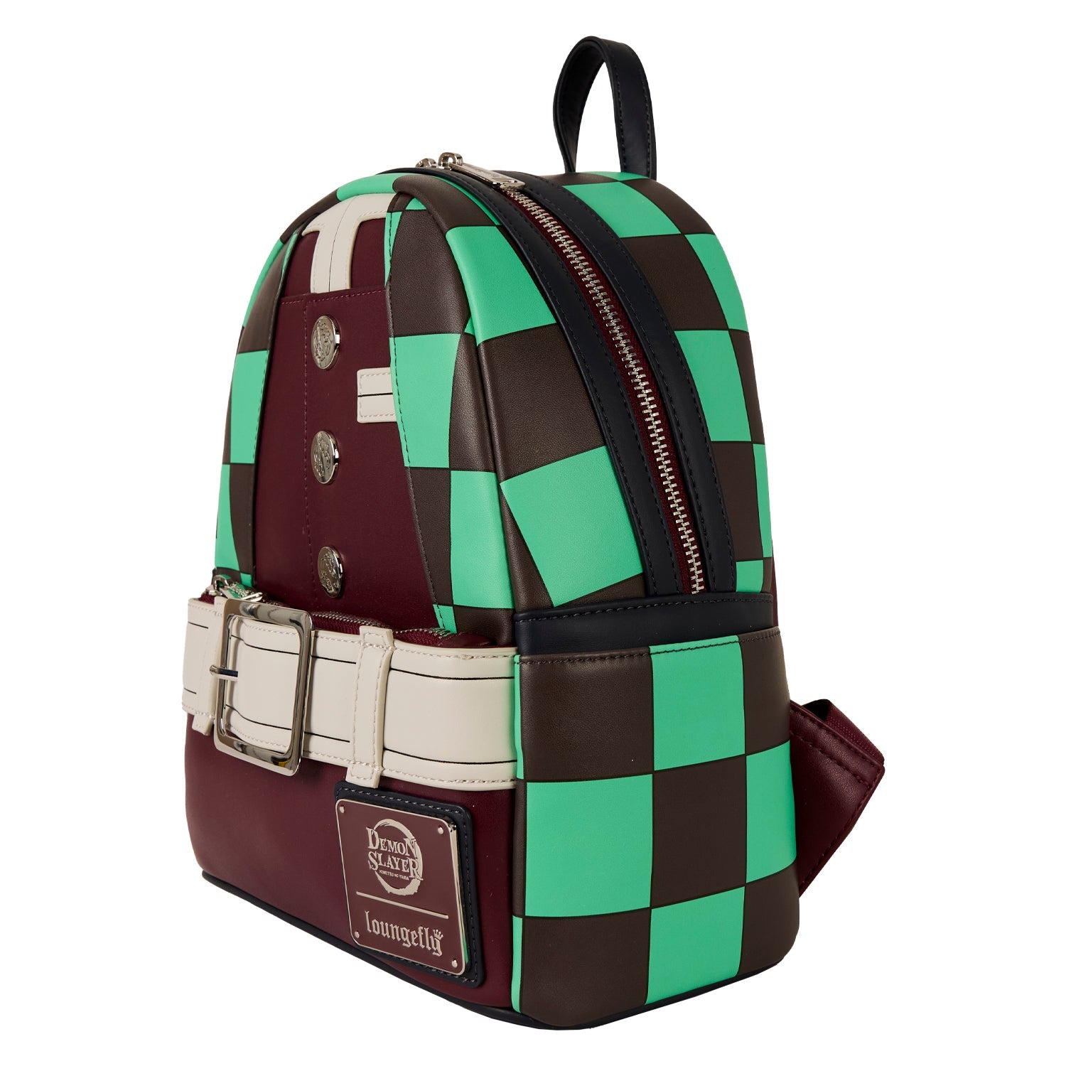 Loungefly x Demon Slayer Tanjiro Kamado Cosplay Mini Backpack - GeekCore