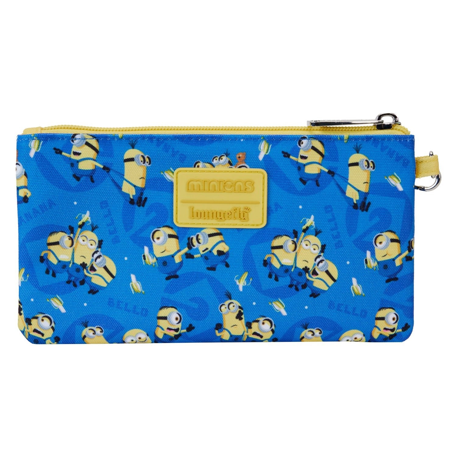 Loungefly x Despicable Me Minion Nylon Wristlet Wallet - GeekCore