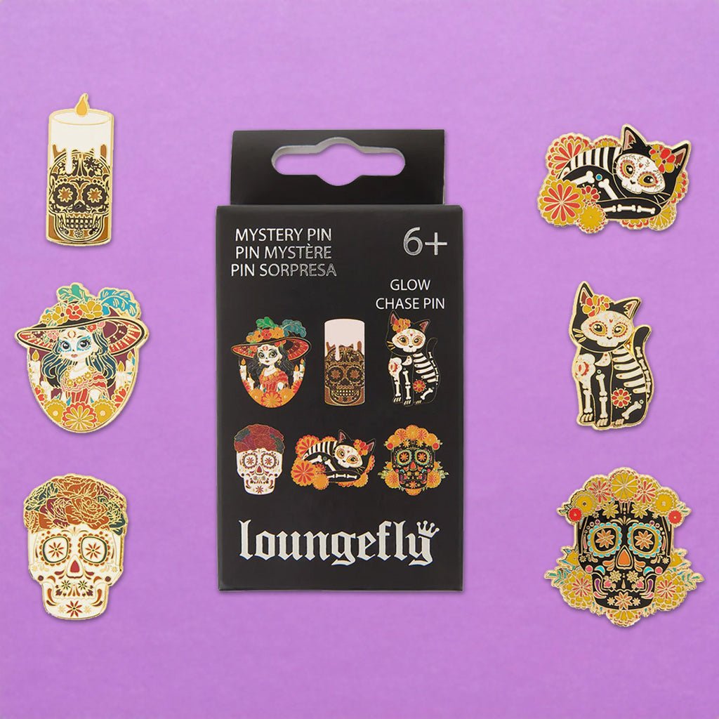 Loungefly x Día De Los Muertos Blind Box Mystery Pin - GeekCore
