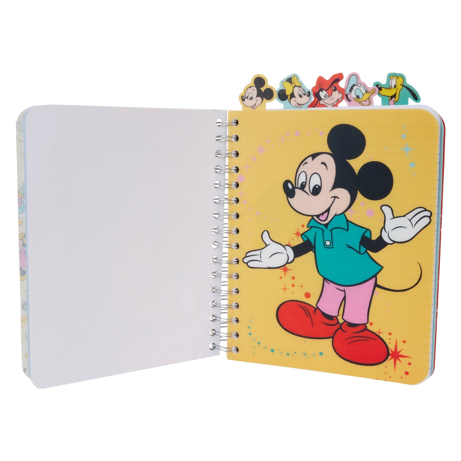 Loungefly x Disney 100th Anniversary Mickey and Friends Spiral Notebook Journal - GeekCore