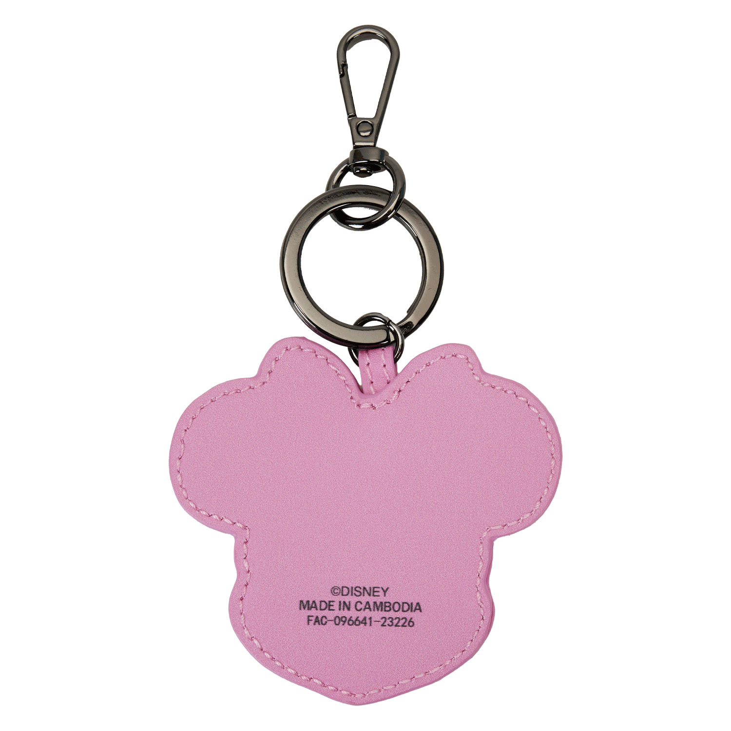 Loungefly x Disney 100th Anniversary Minnie Mouse Head Bag Charm - GeekCore