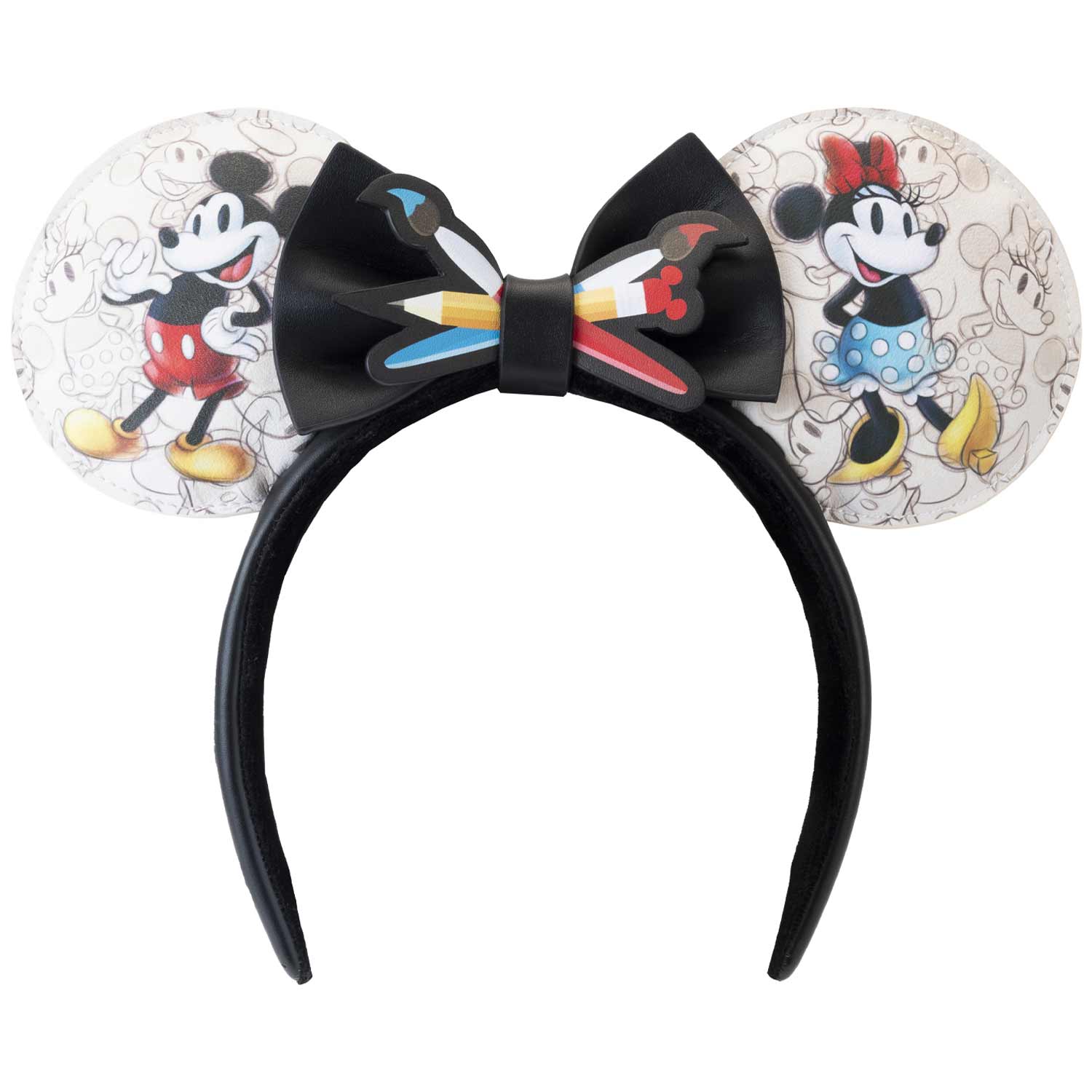 Loungefly x Disney 100th Anniversary Sketchbook Ears Headband - GeekCore