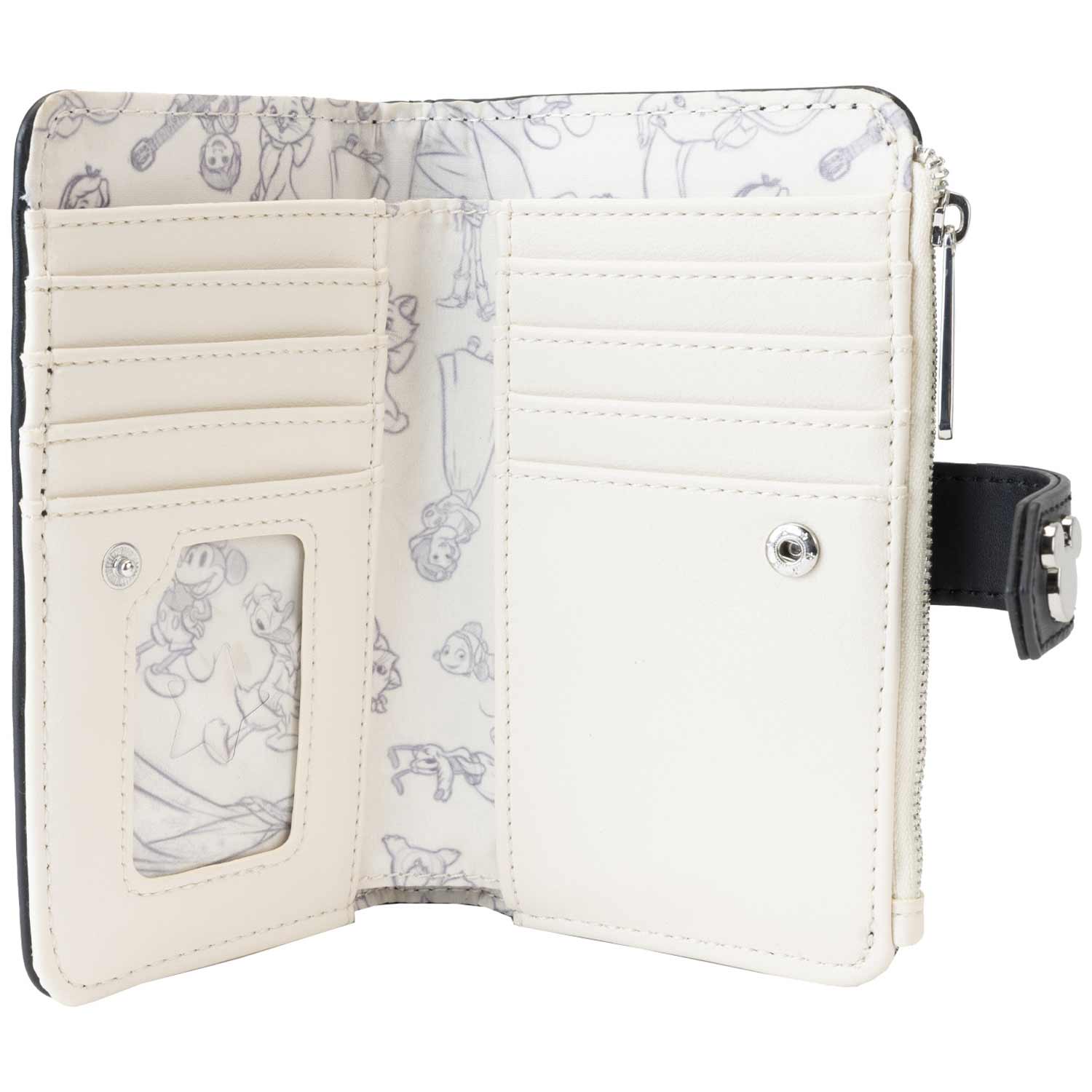 Loungefly x Disney 100th Anniversary Sketchbook Flap Wallet - GeekCore