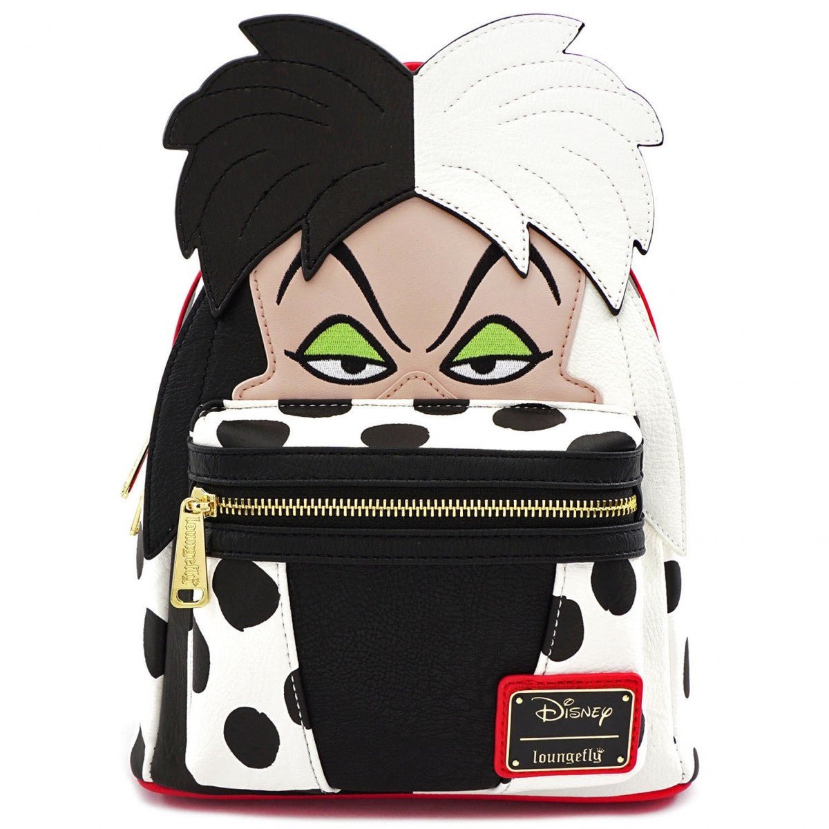 Loungefly X Disney 101 Dalmatians Cruella De Vil Cosplay Mini Backpack - GeekCore