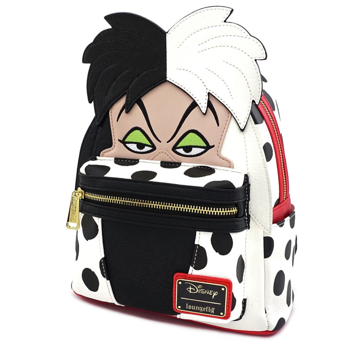 Loungefly X Disney 101 Dalmatians Cruella De Vil Cosplay Mini Backpack - GeekCore