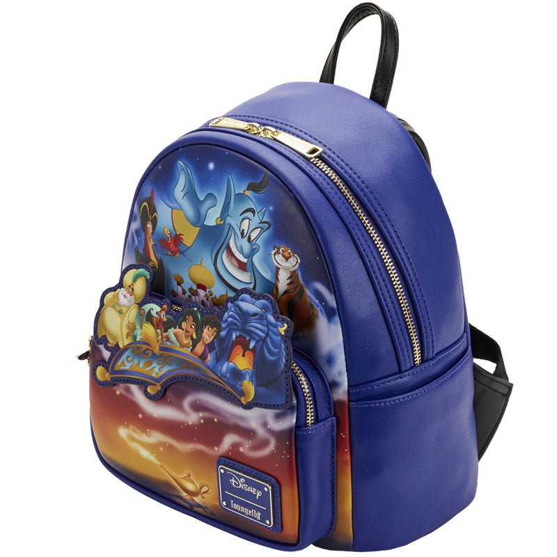 Loungefly x Disney Aladdin 30th Anniversary Mini Backpack - GeekCore