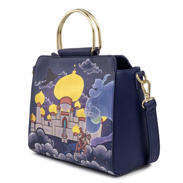 Loungefly x Disney Aladdin Jasmine Castle Handbag - GeekCore