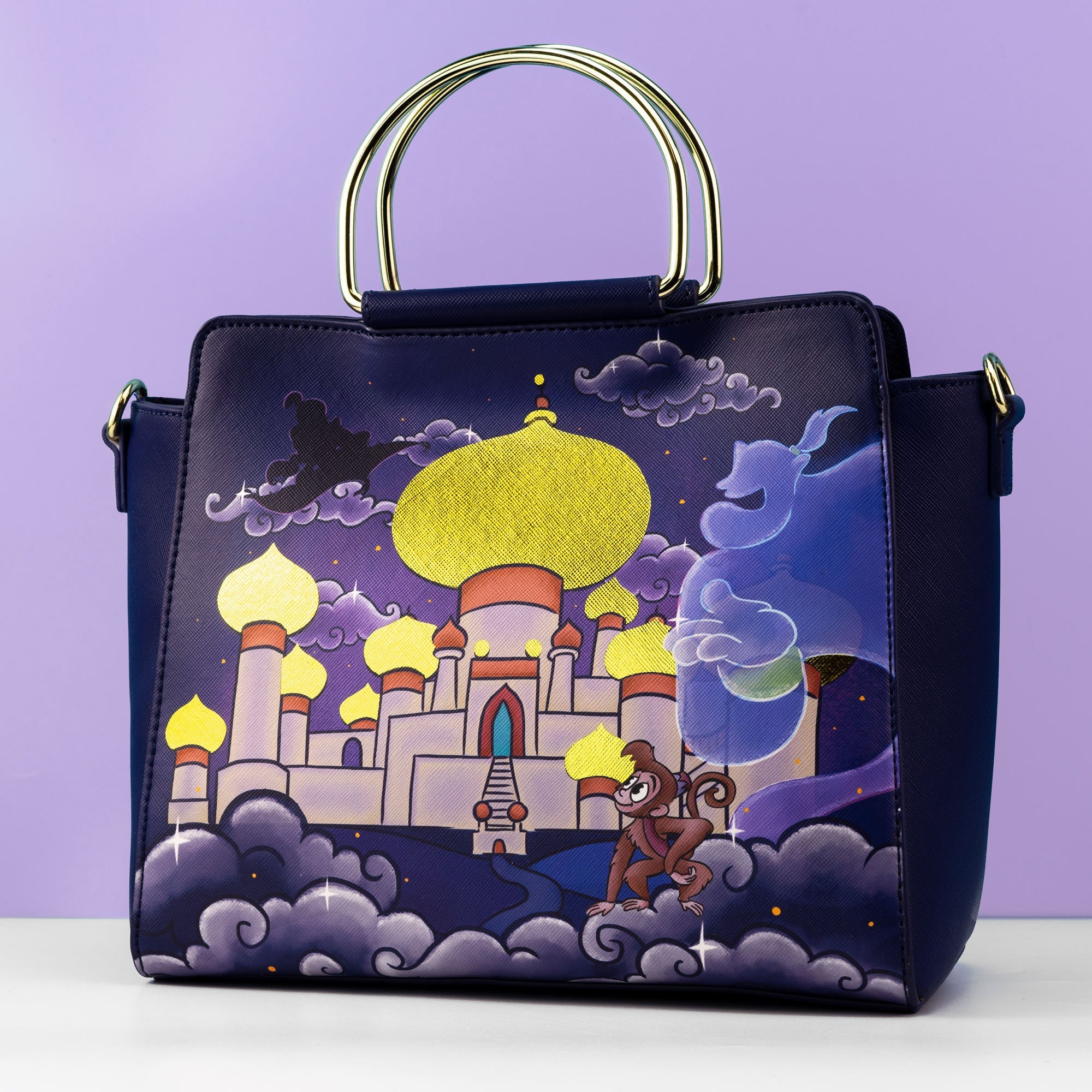 Loungefly x Disney Aladdin Jasmine Castle Handbag - GeekCore