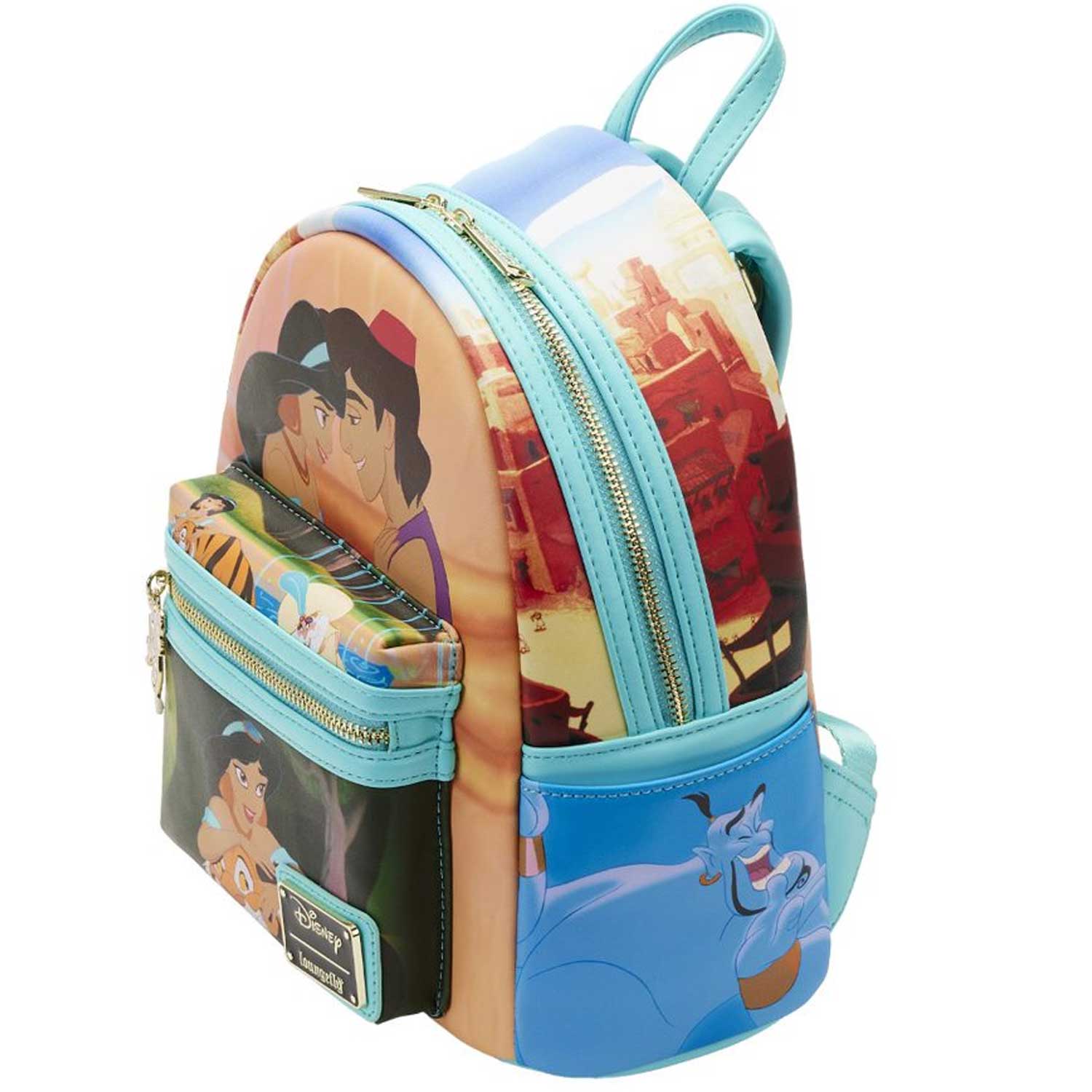 Loungefly x Disney Aladdin Princess Jasmine Scenes Mini Backpack - GeekCore