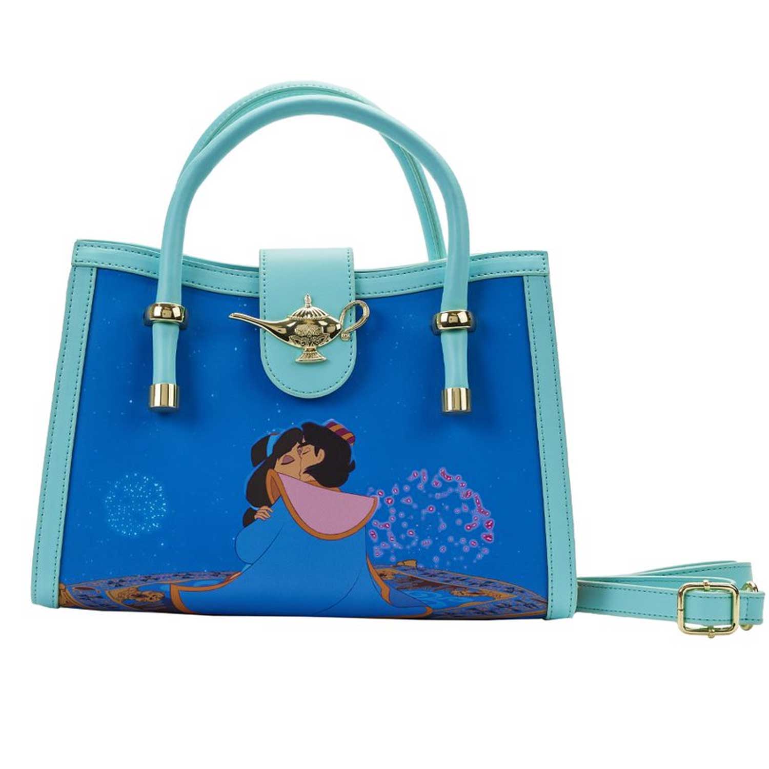 Loungefly x Disney Aladdin Scenes Crossbody Bag - GeekCore