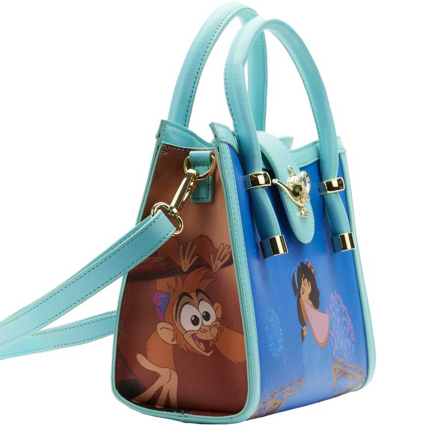 Loungefly x Disney Aladdin Scenes Crossbody Bag - GeekCore