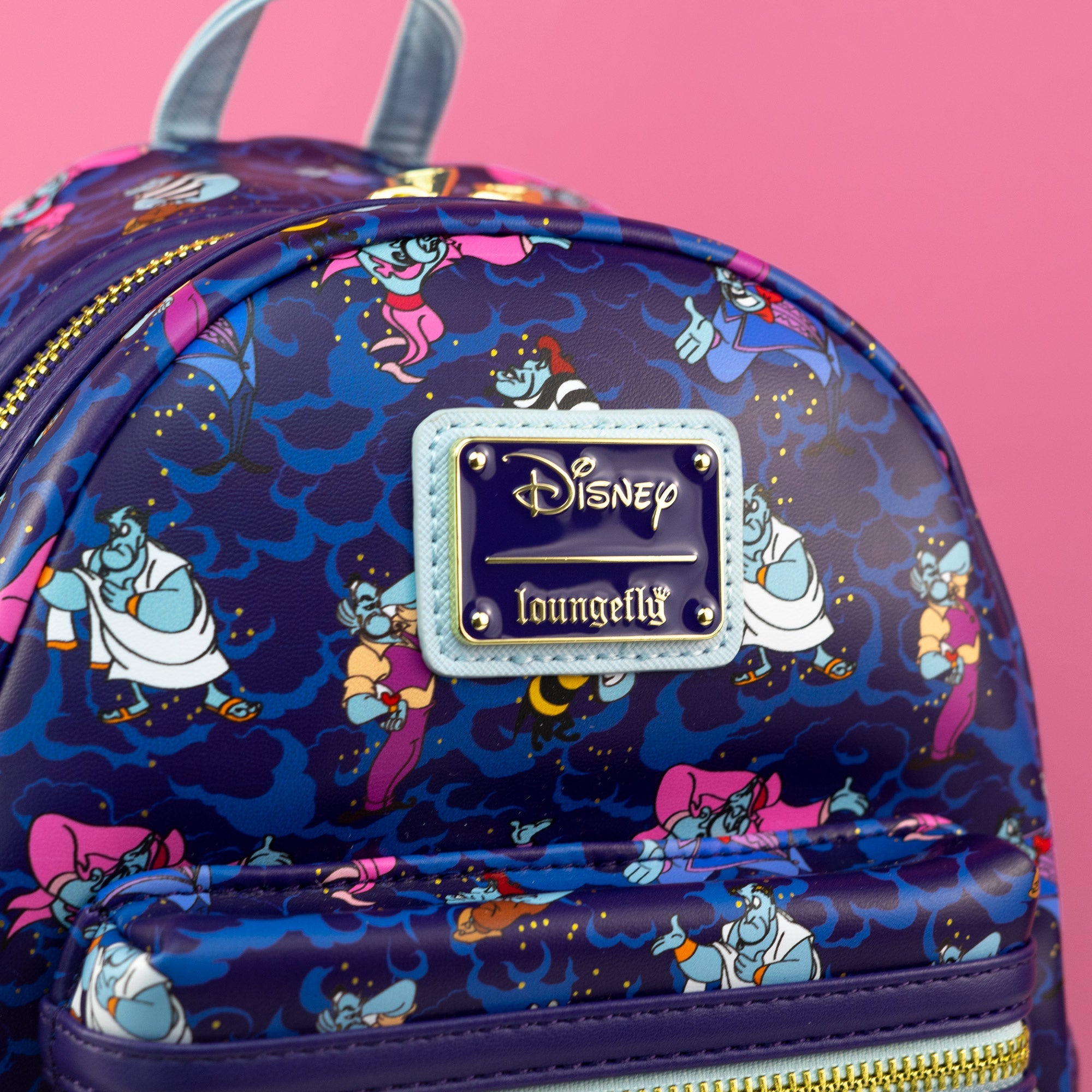 Loungefly x Disney Aladdin The Genie Transformations AOP Mini Backpack - GeekCore
