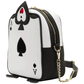 Loungefly x Disney Alice In Wonderland Ace of Spades Crossbody Bag - GeekCore