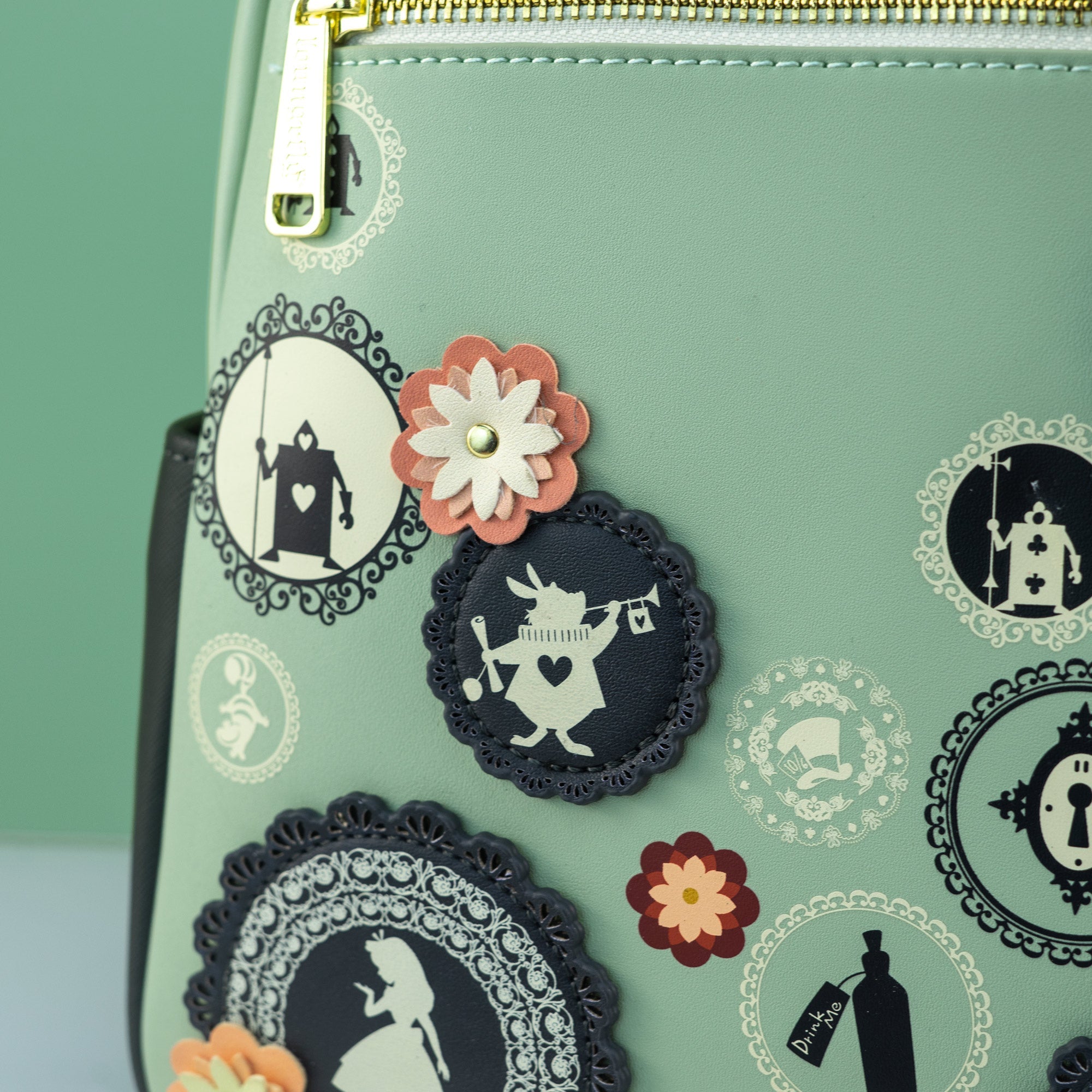 Loungefly x Disney Alice in Wonderland Character Silhouettes Mini Backpack - GeekCore