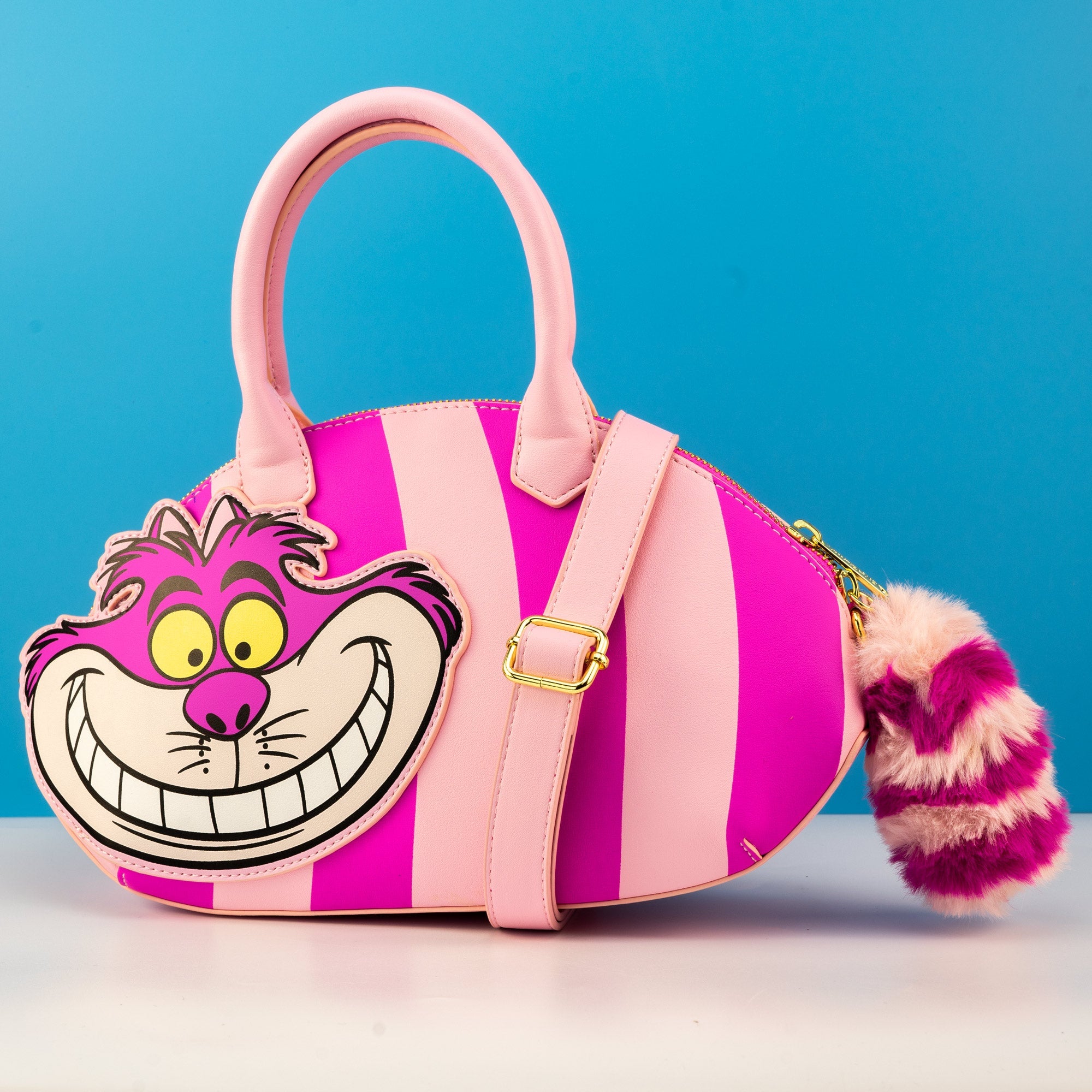 Loungefly x Disney Alice in Wonderland Cheshire Cat Handbag - GeekCore