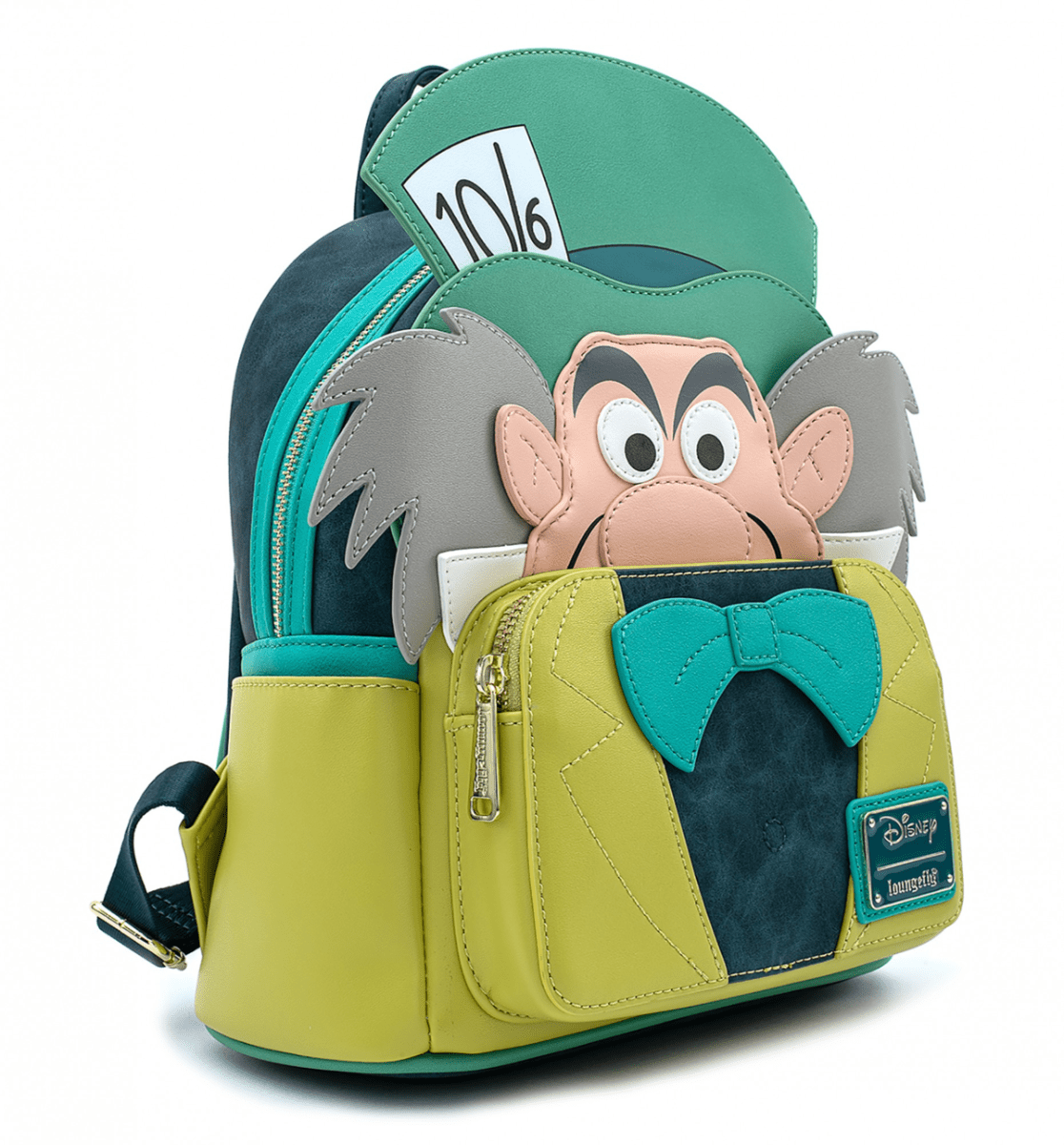Loungefly X Disney Alice in Wonderland Mad Hatter Cosplay Mini Backpack - GeekCore