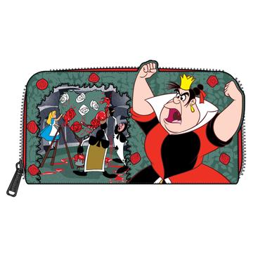 Loungefly x Disney Alice in Wonderland Queen of Hearts Purse - GeekCore