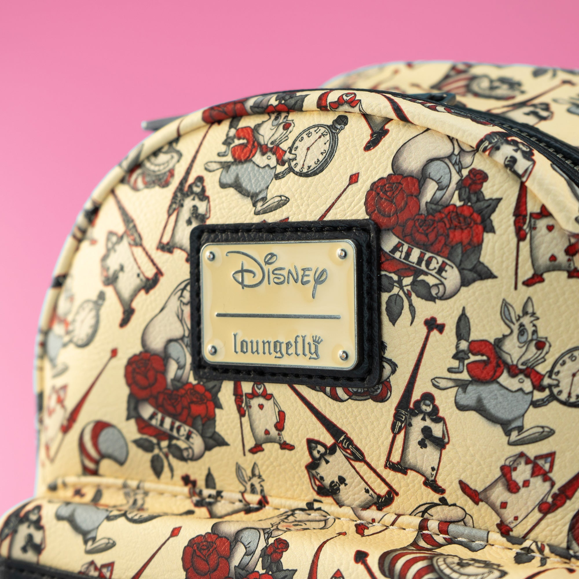 Loungefly x Disney Alice in Wonderland Tattoo Mini Backpack - GeekCore