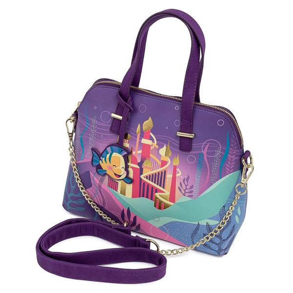 Loungefly x Disney Ariel Castle Handbag - GeekCore