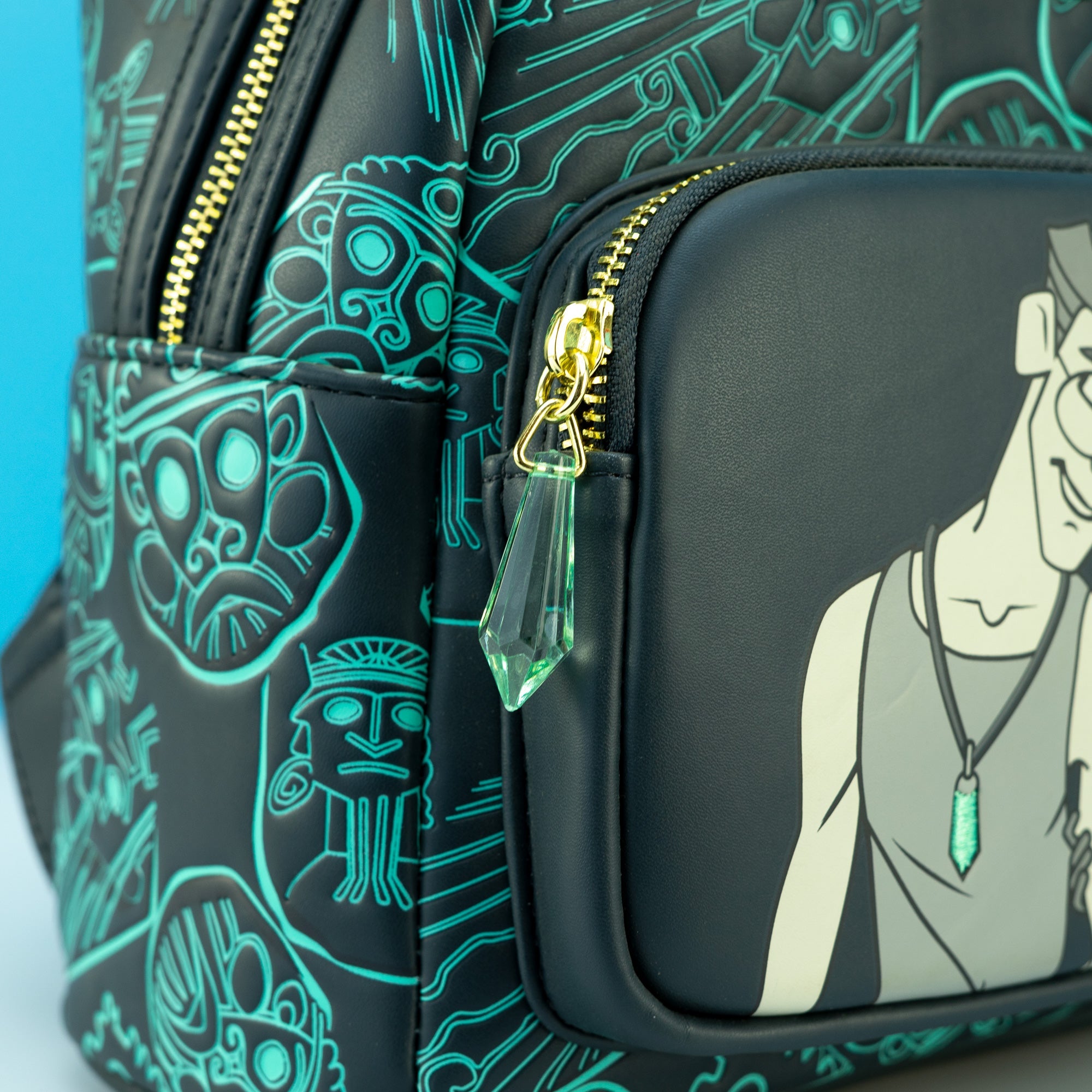 Loungefly x Disney Atlantis 20th Anniversary Kida Milo Mini Backpack - GeekCore