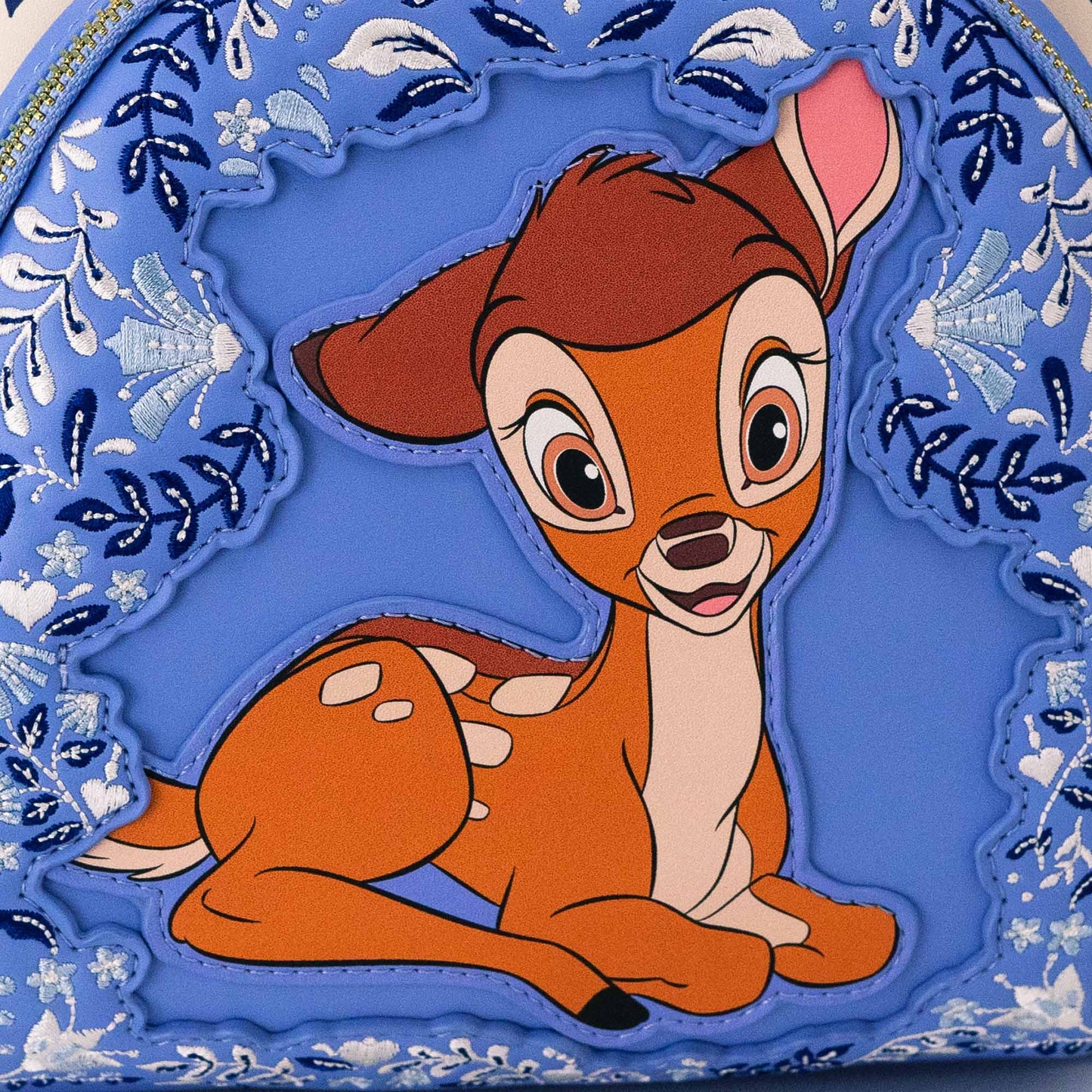 Loungefly x Disney Bambi Blue Floral Mini Backpack - GeekCore