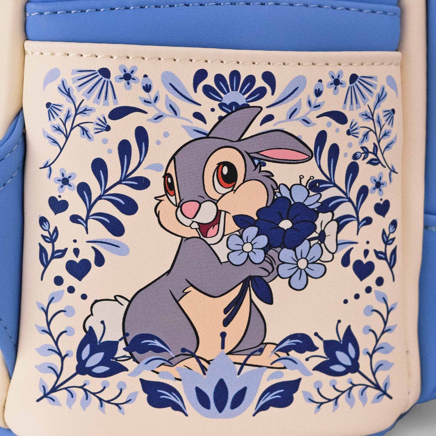 Loungefly x Disney Bambi Blue Floral Mini Backpack - GeekCore