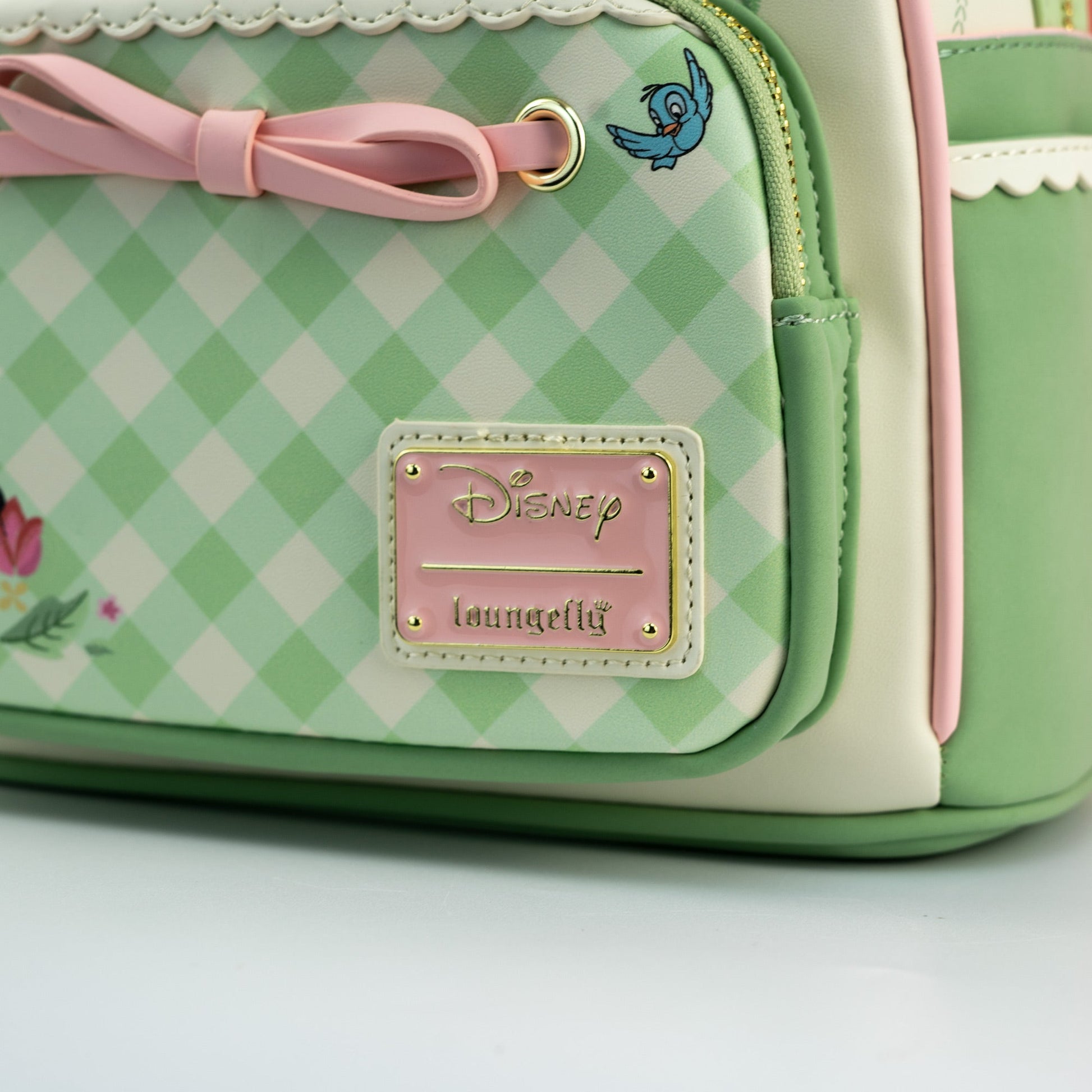Loungefly x Disney Bambi Spring Time Gingham Mini Backpack - GeekCore