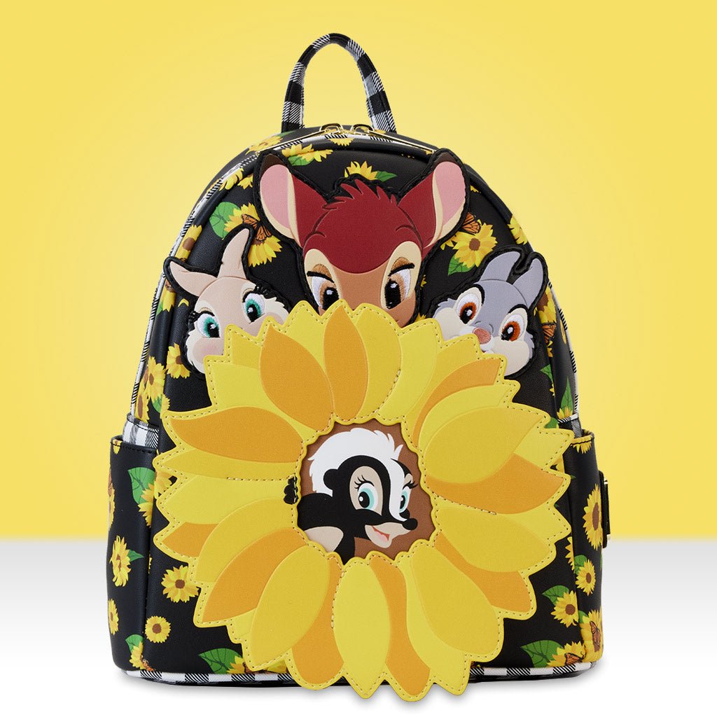 Loungefly x Disney Bambi Sunflower Friends Mini Backpack - GeekCore