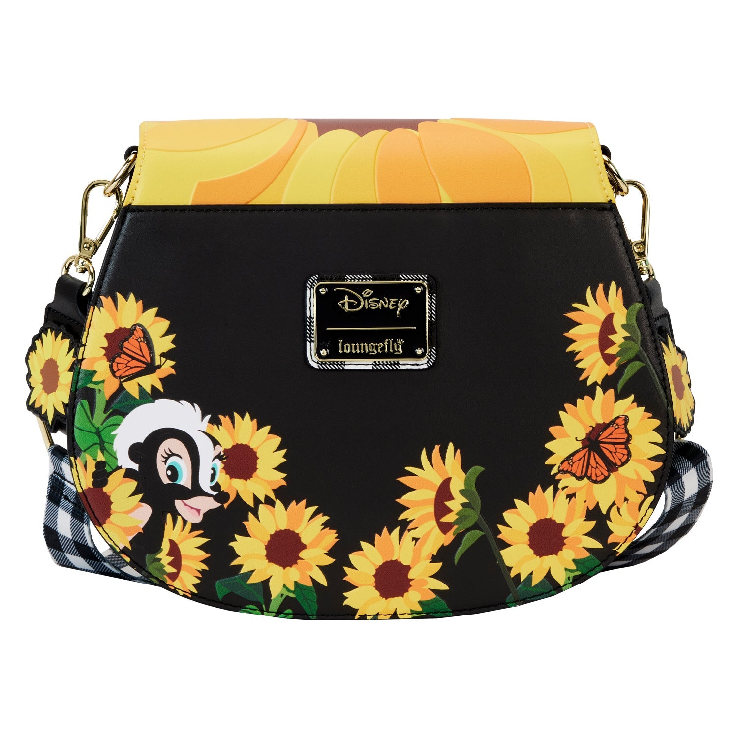 Loungefly x Disney Bambi Sunflower Strap Crossbody Bag - GeekCore