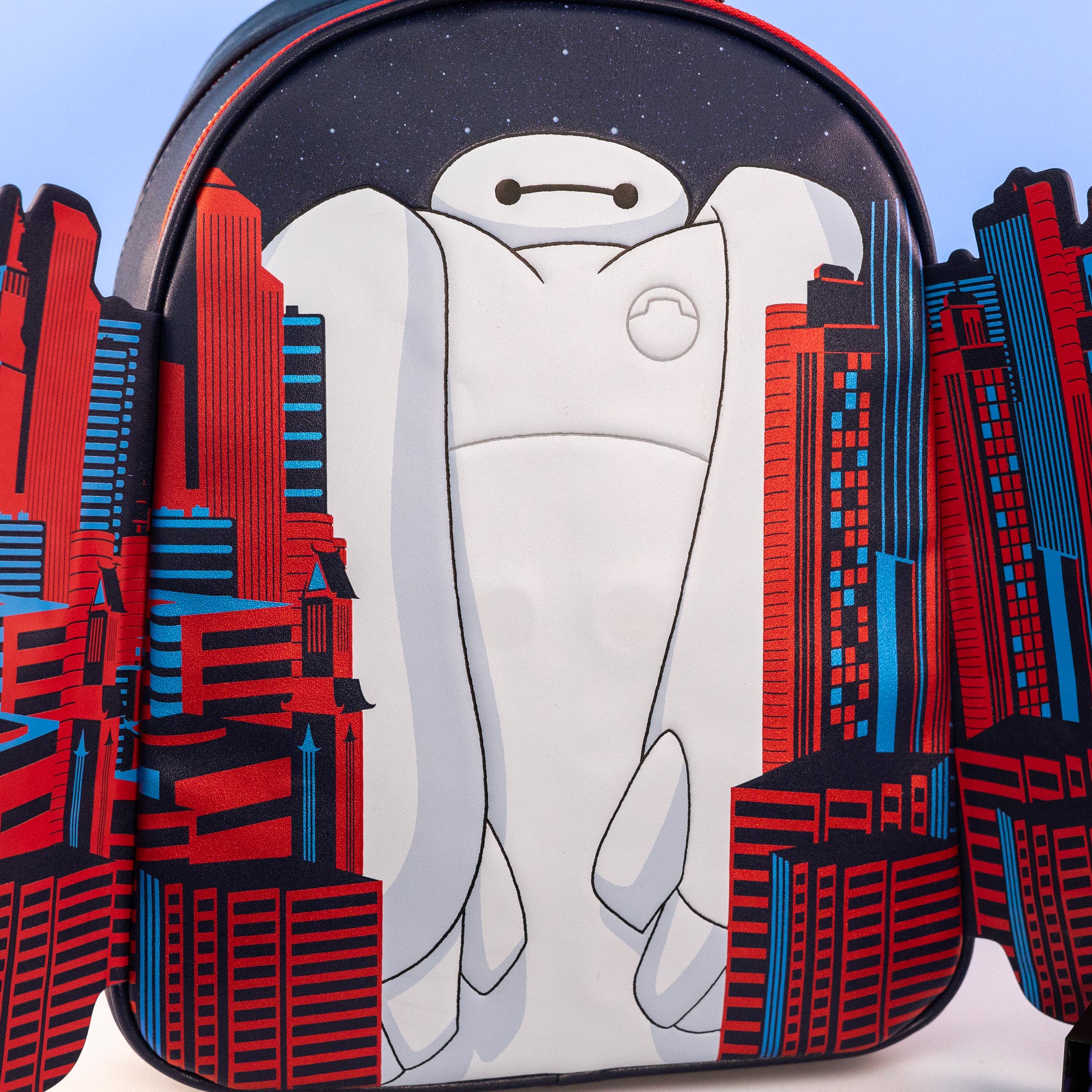 Loungefly x Disney Baymax in the City Mini Backpack - GeekCore