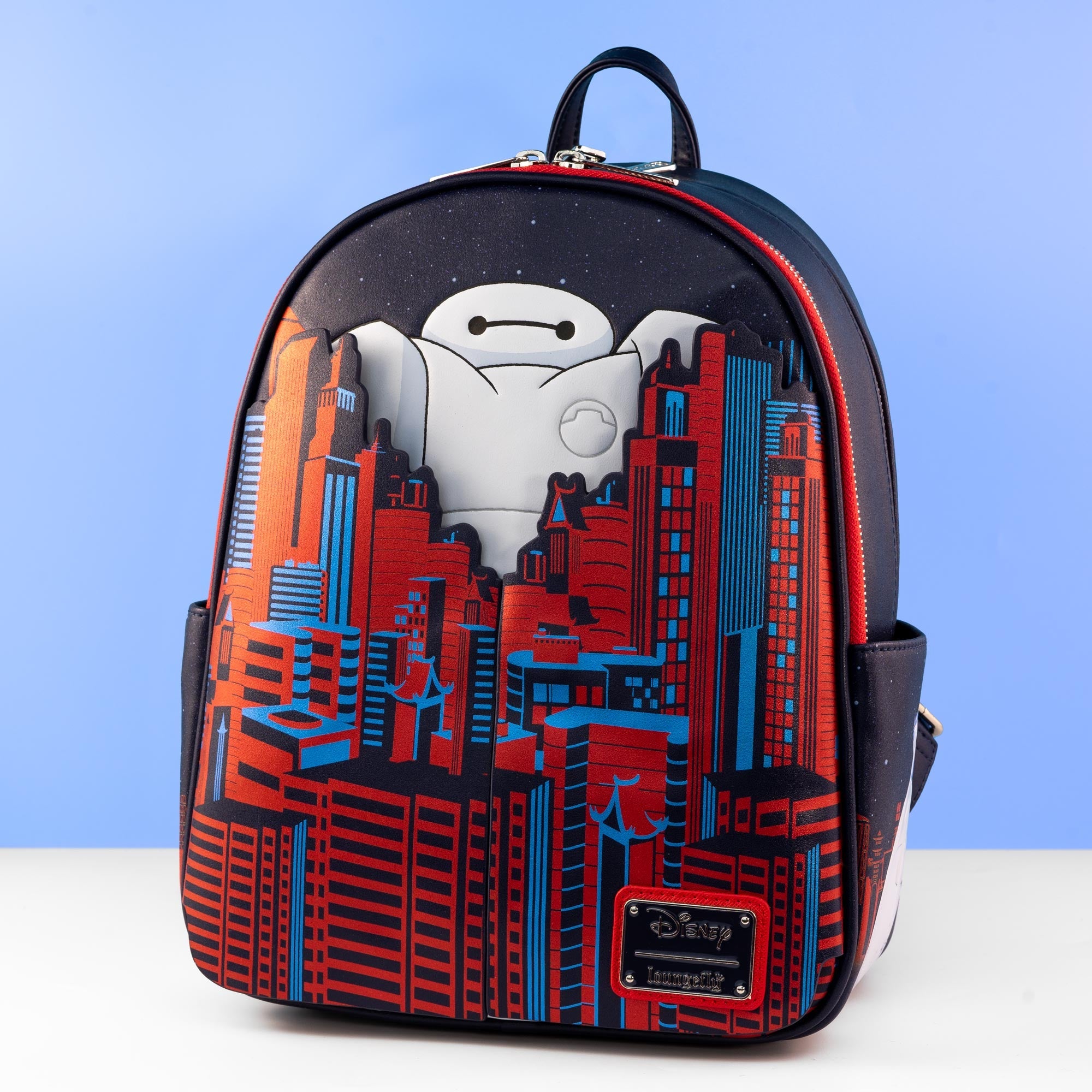 Loungefly x Disney Baymax in the City Mini Backpack - GeekCore