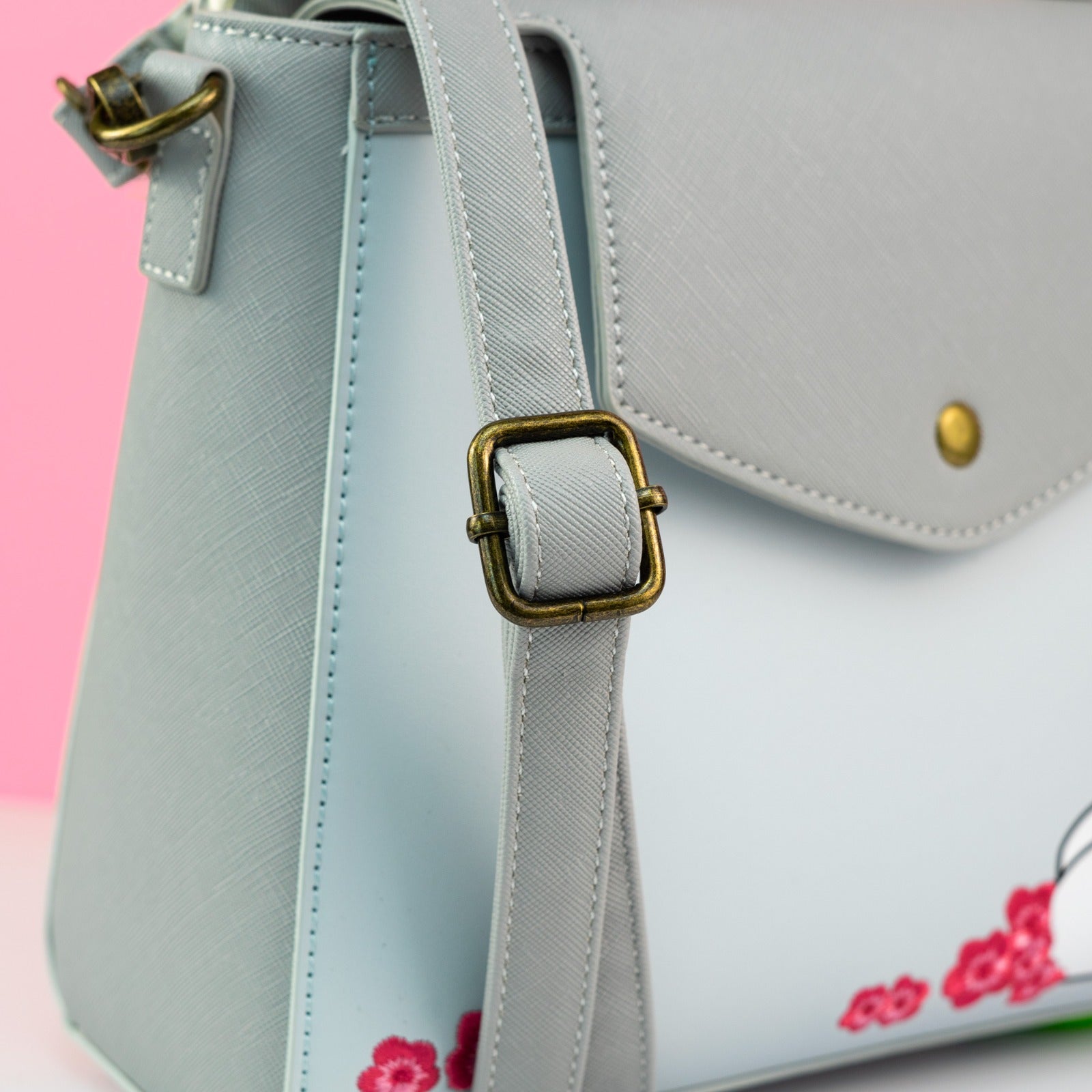 Loungefly x Disney Baymax Sakura Flowers Crossbody Bag - GeekCore