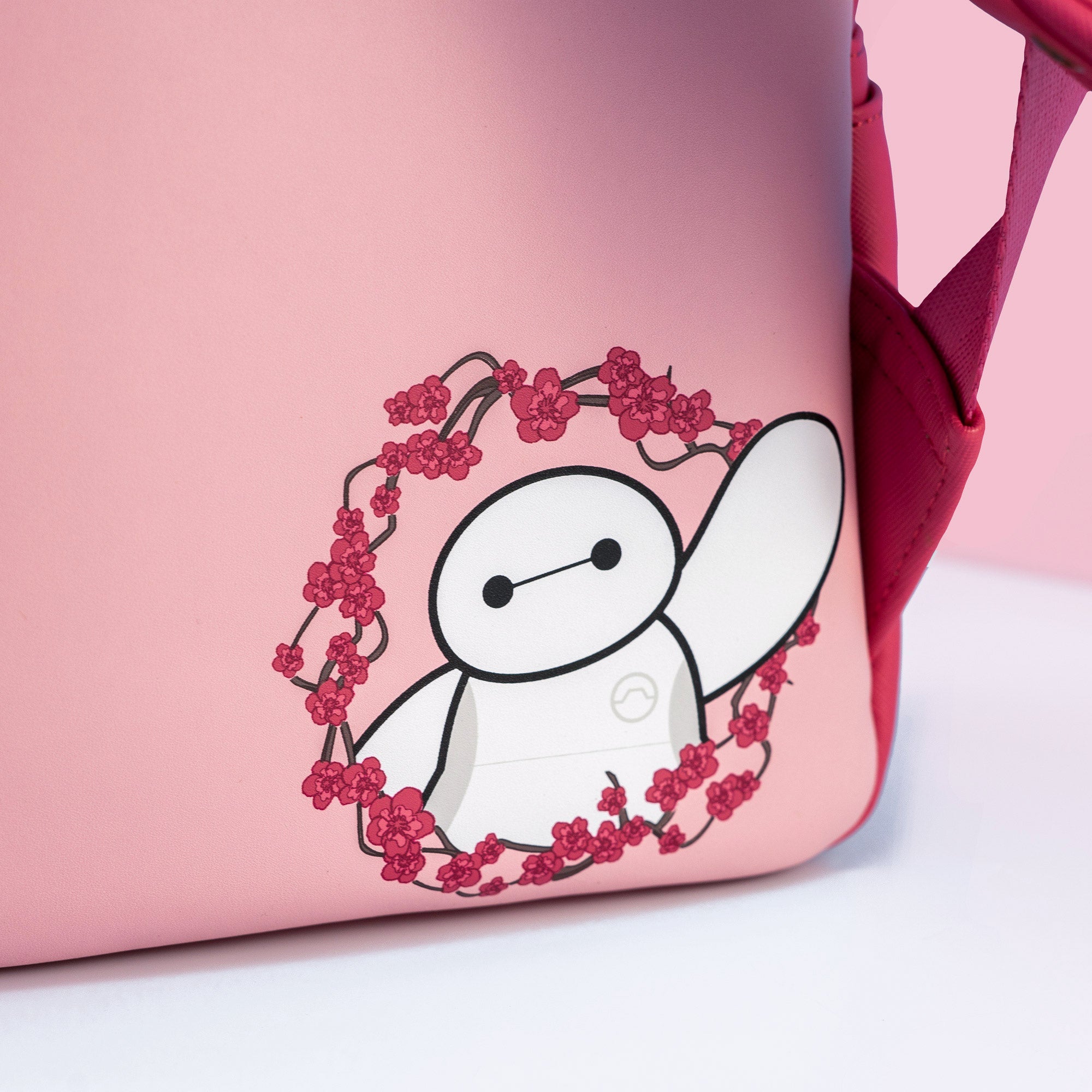Loungefly x Disney Baymax Sakura Flowers Mini Backpack - GeekCore