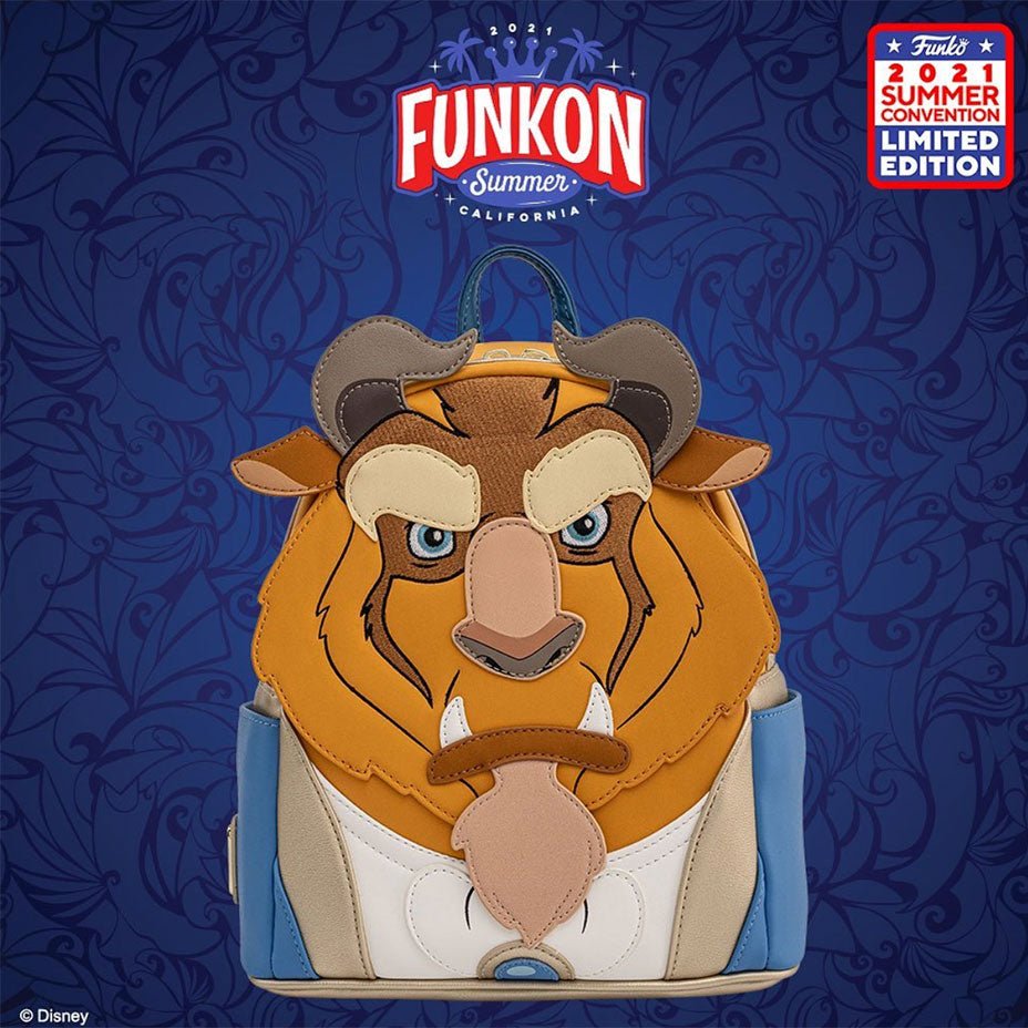 Loungefly x Disney Beast Mini Backpack Funkon 2021 LE Exclusive - GeekCore