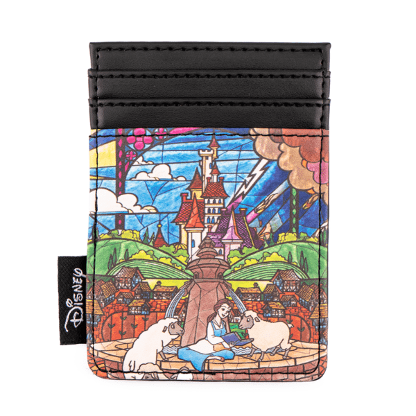 Loungefly x Disney Beauty and the Beast Belle Castle Card Holder - GeekCore