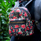 Loungefly x Disney Beauty and the Beast Belle Roses Mini Backpack - GeekCore