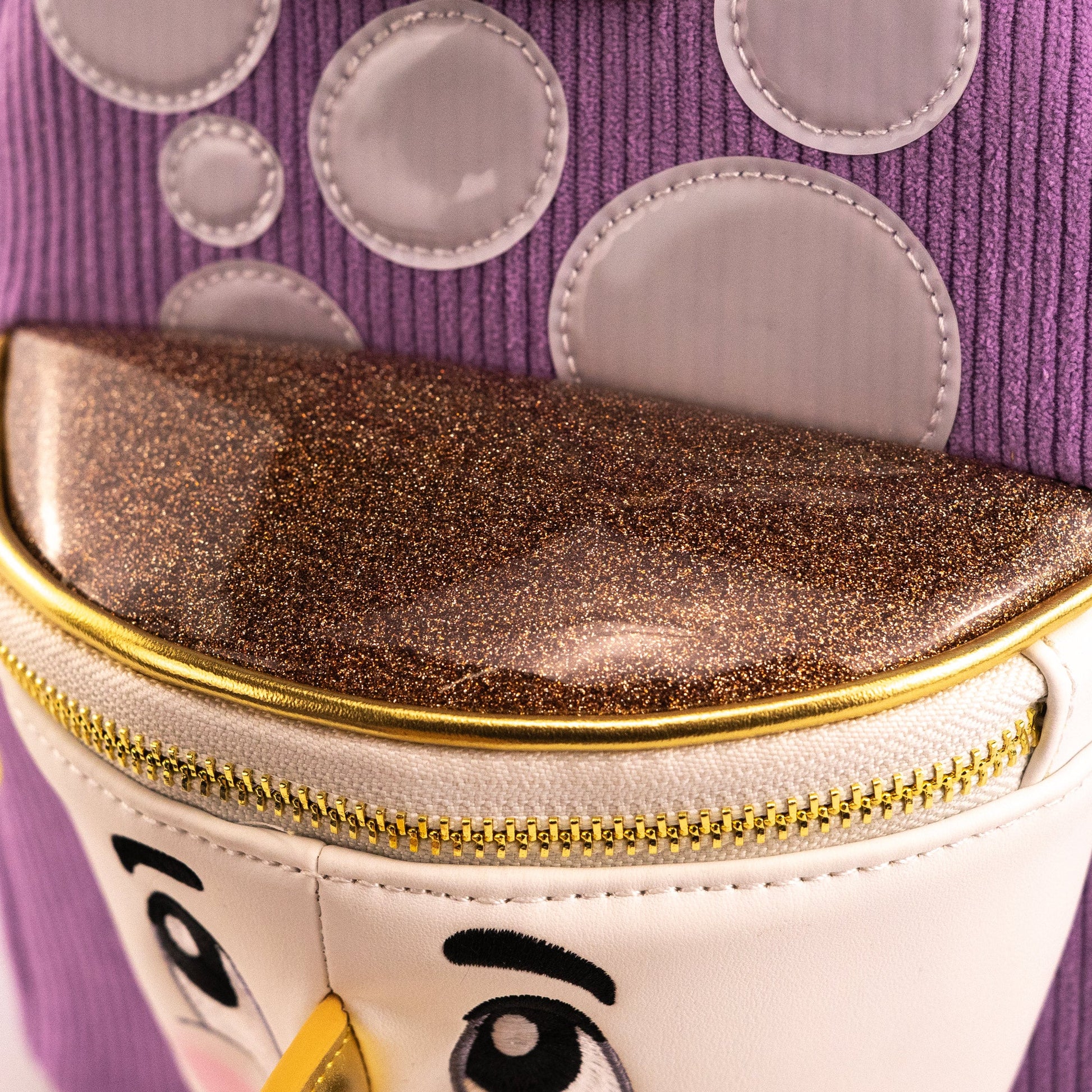 Loungefly x Disney Beauty and the Beast Chip Corduroy Mini Backpack - GeekCore