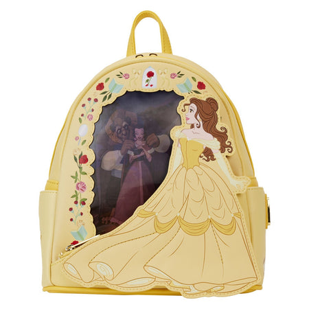 Loungefly x Disney Beauty and The Beast Lenticular Mini Backpack - GeekCore