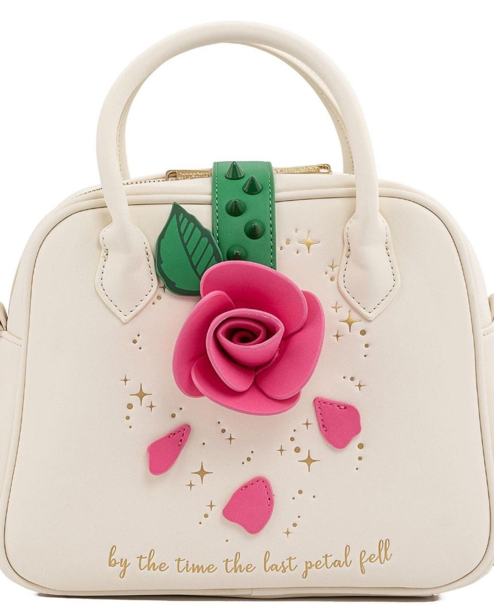 Loungefly x Disney Beauty and the Beast Rose Handbag - GeekCore